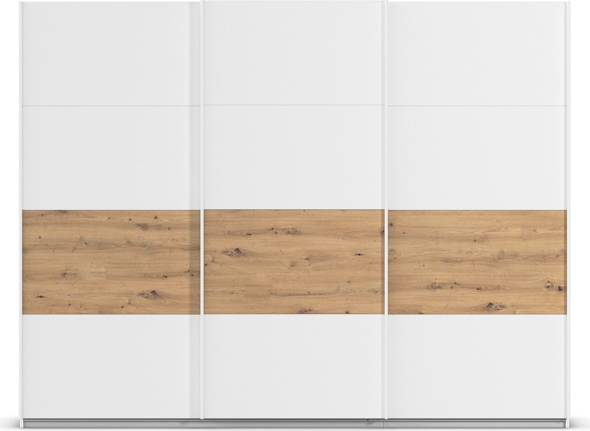 rauch Schuifdeurkast Kledingkast Kast Garderobe CORTONA inclusief indeling, 2 stoffen dozen en extra planken
