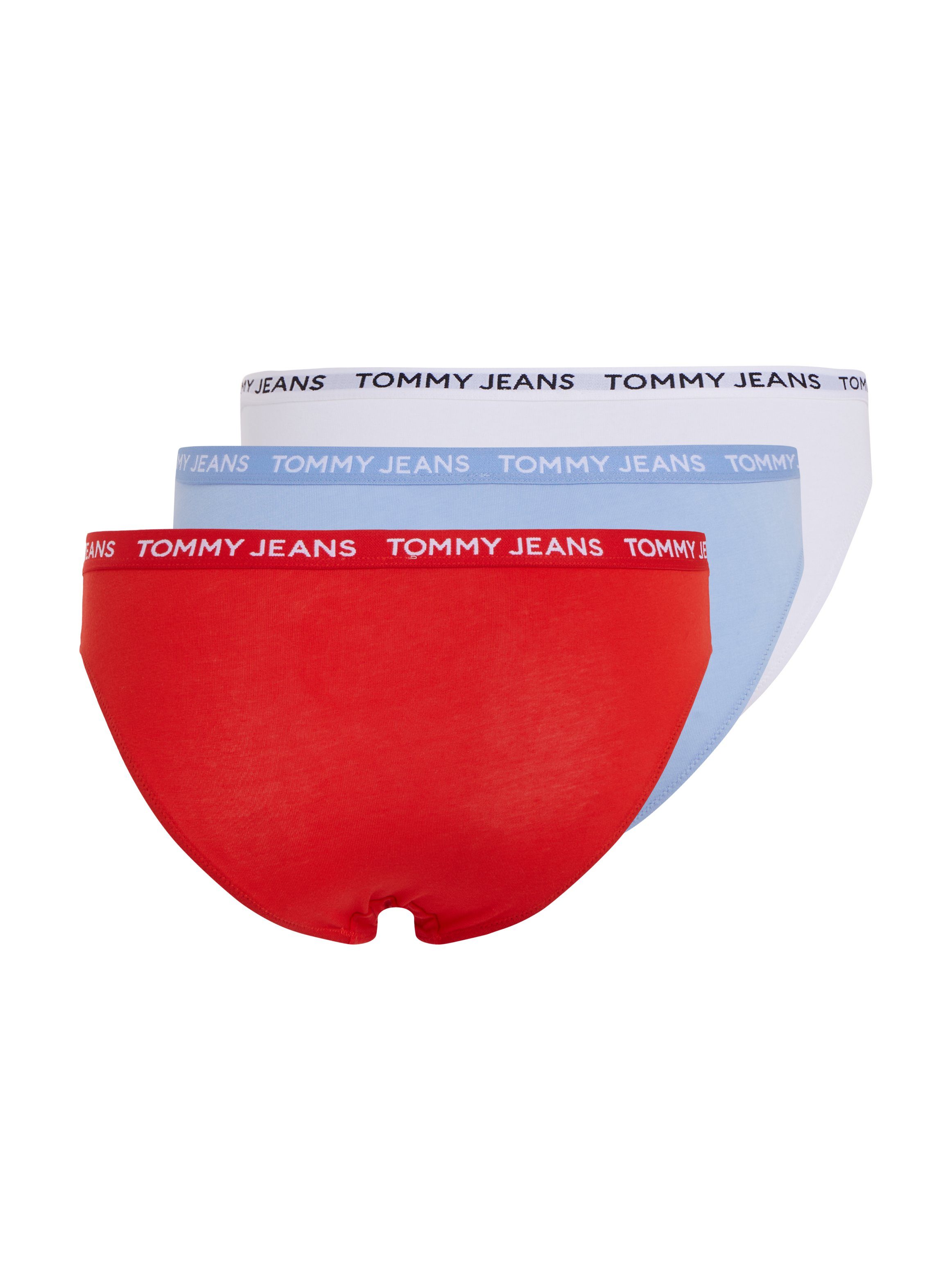 Tommy Hilfiger Underwear Bikinibroekje 3P CLASSIC BIKINI met elastische tommy jeans-logoband (3 stuks Set van 3)