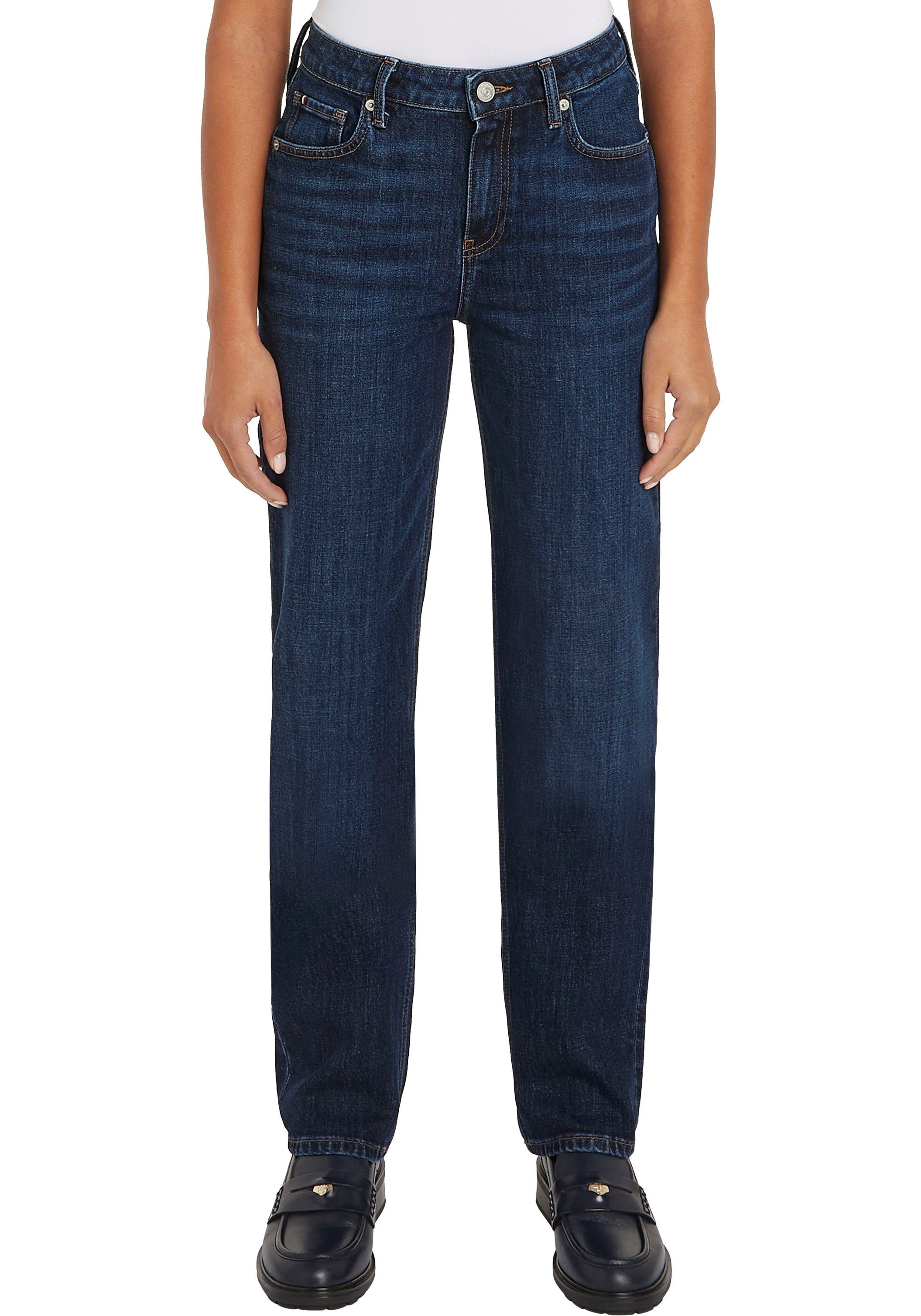 Tommy Hilfiger Straight jeans CLASSIC STRAIGHT RW STAY BLACK