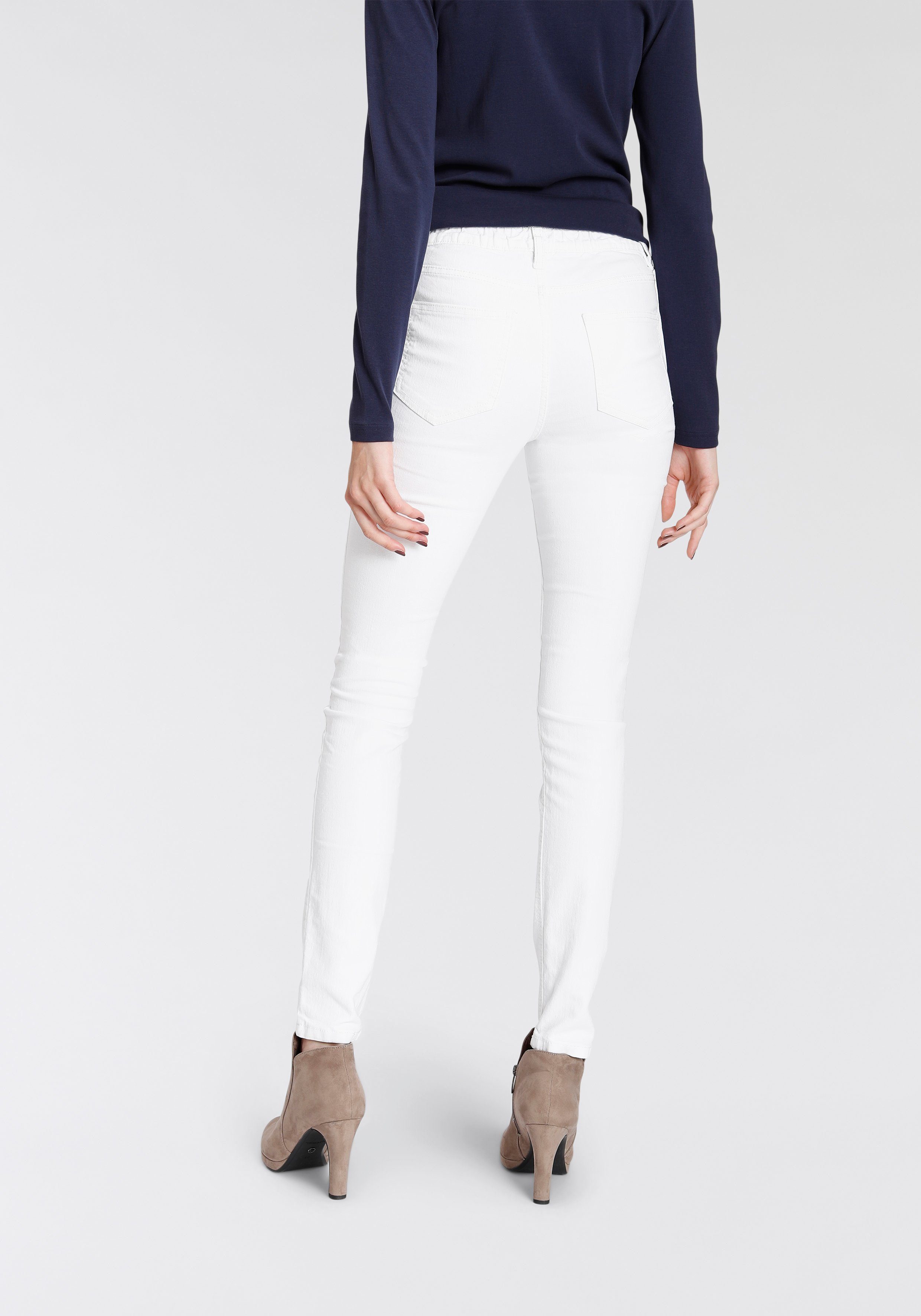 Flashlights Jeggings strakke pasvorm skinny jeans used-look-wassing hoge taille (Set van 2)