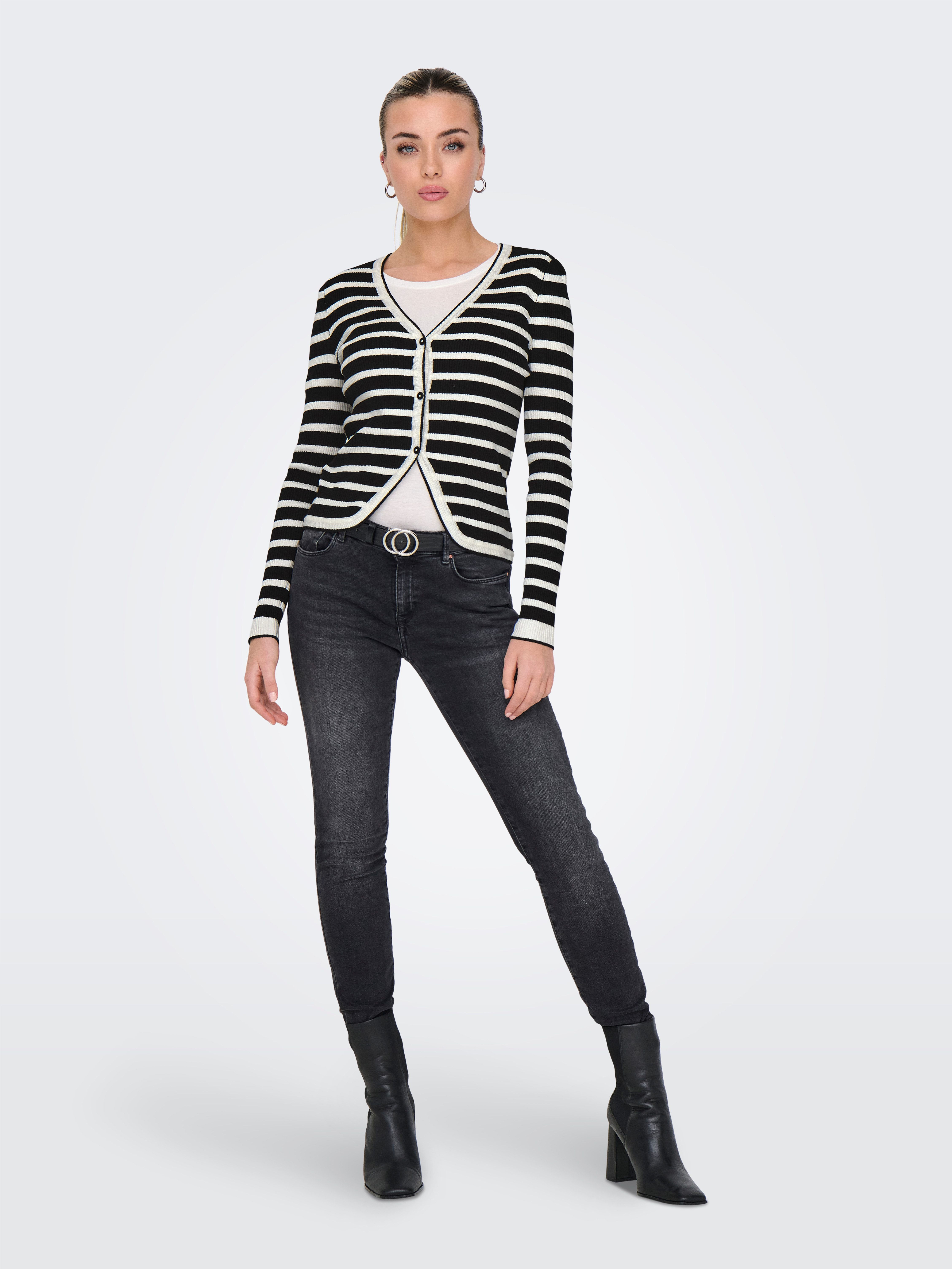Only Vest ONLMEDDI LS V-NECK CARDIGAN CC KNT