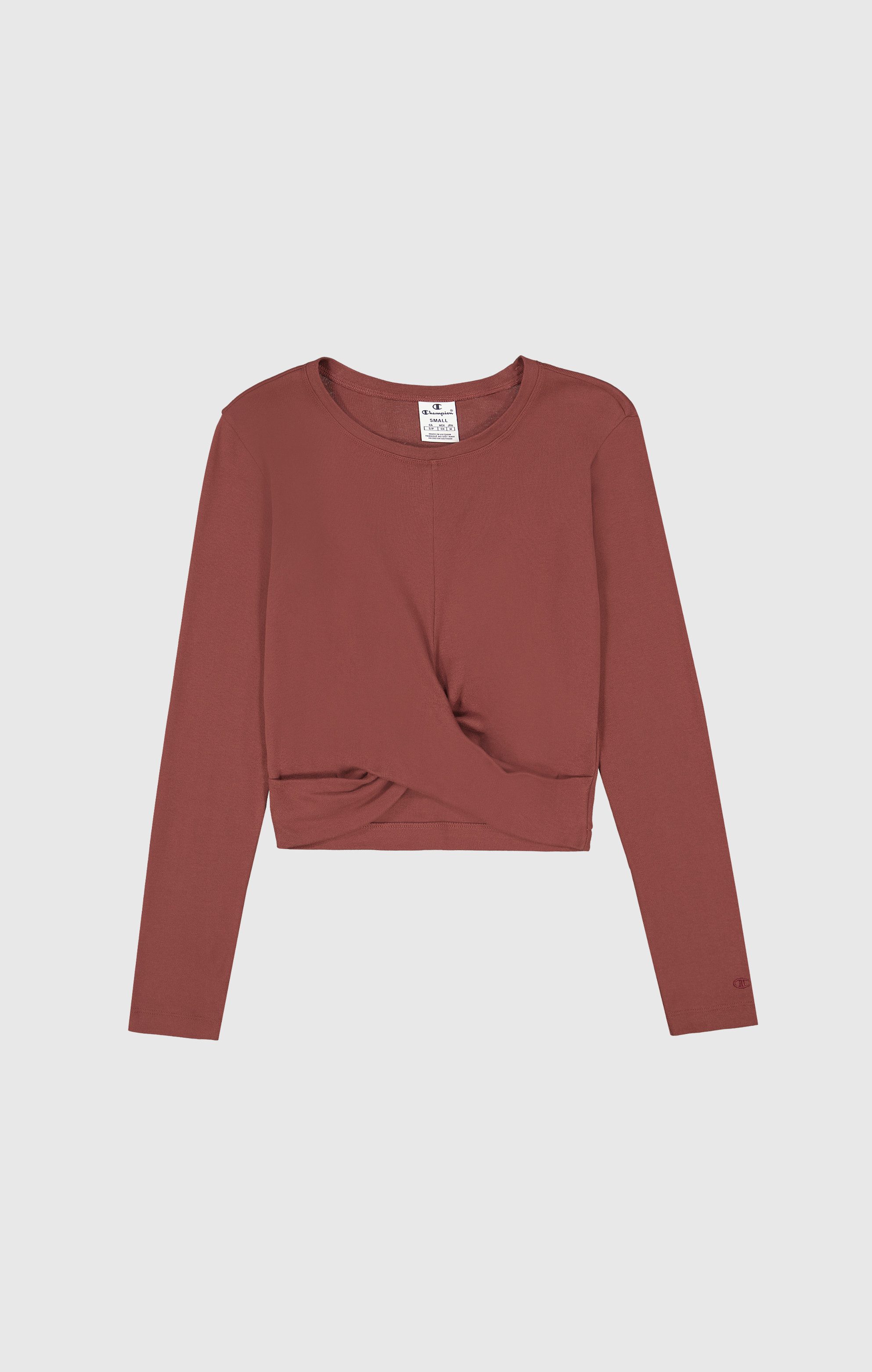 Champion Shirt met lange mouwen Crewneck Croptop T-Shirt