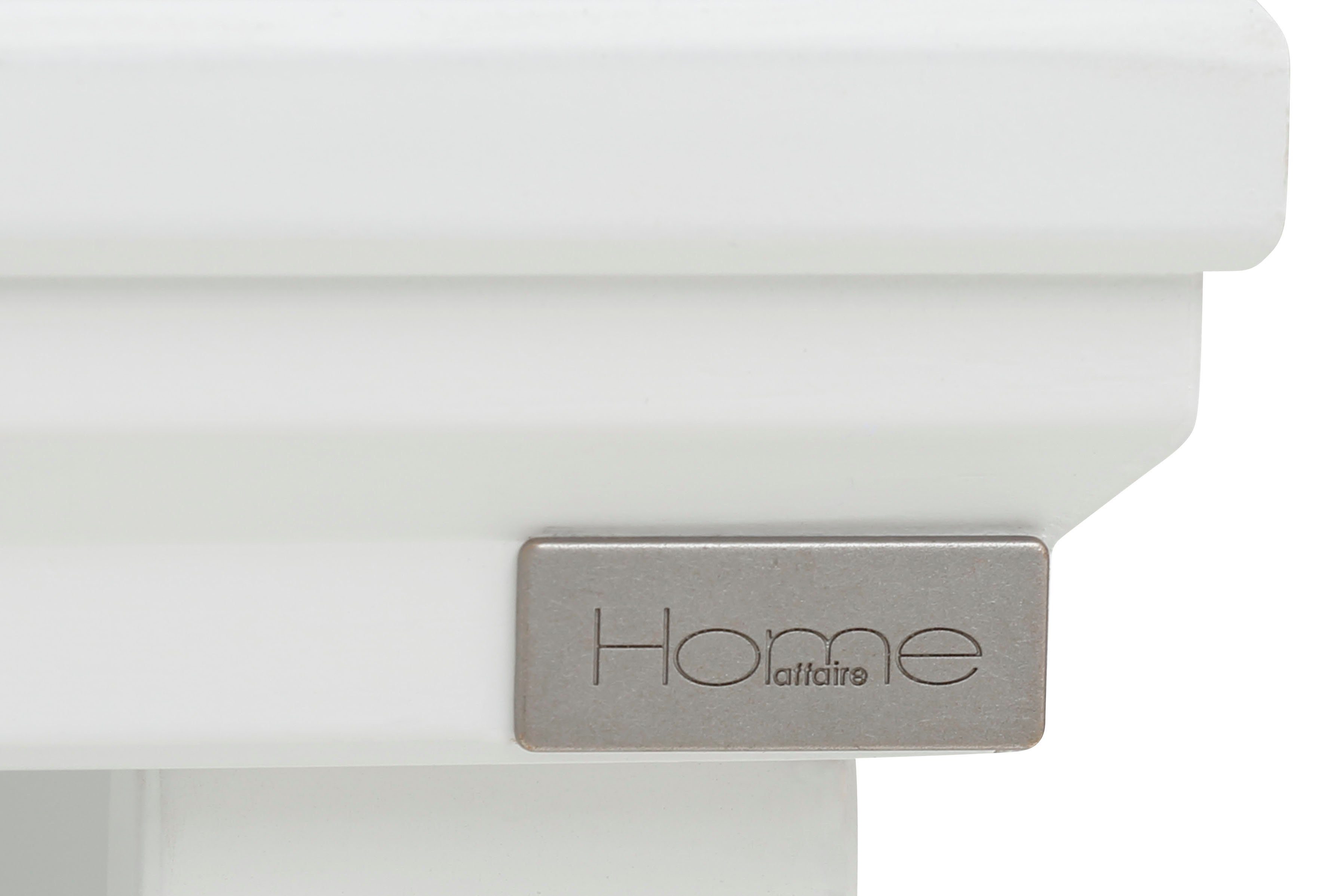 Home affaire Hoge kast Borey met 1 deur en 3 laden van massief hout, hoogte 125 cm, breedte 100 cm