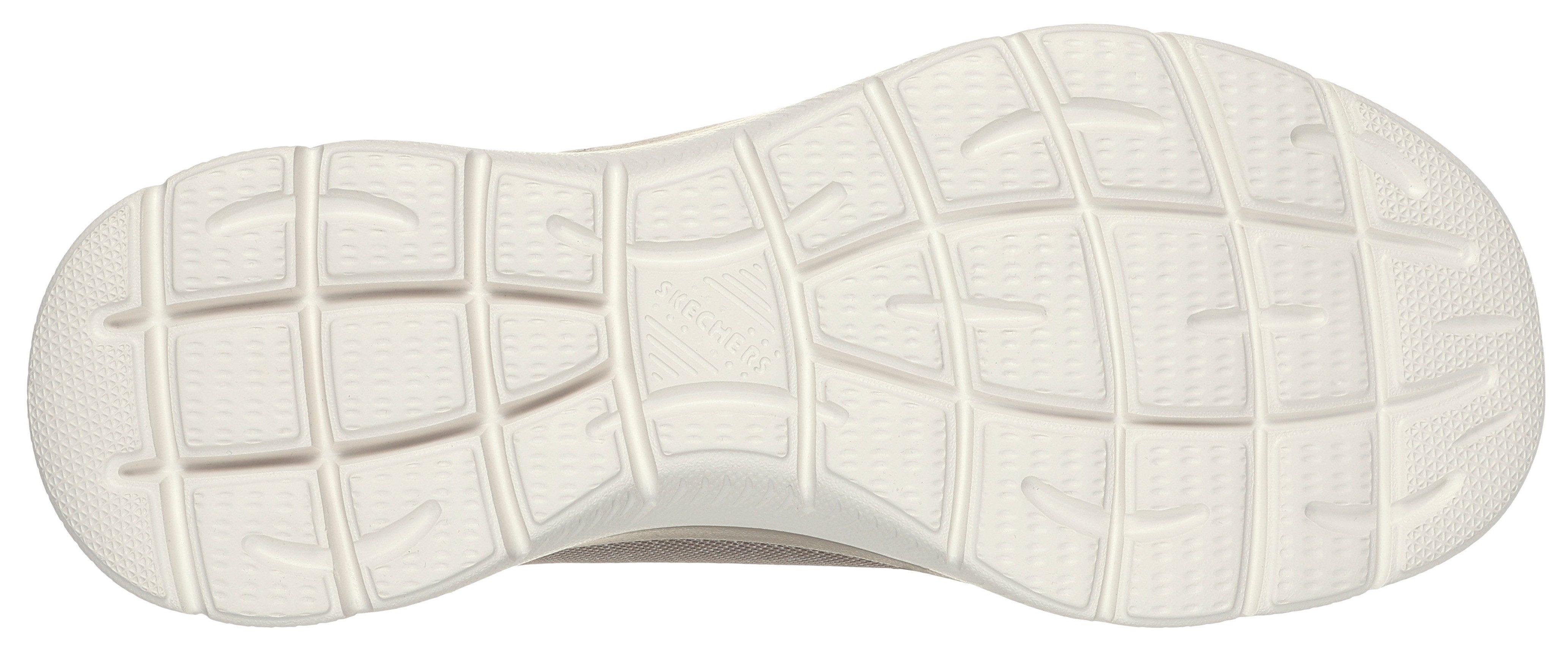 Skechers Slip-on sneakers SUMMITS-CLASSY NIGHT Slippers, vrijetijdsschoen met comfortabele hielkussenfunctie