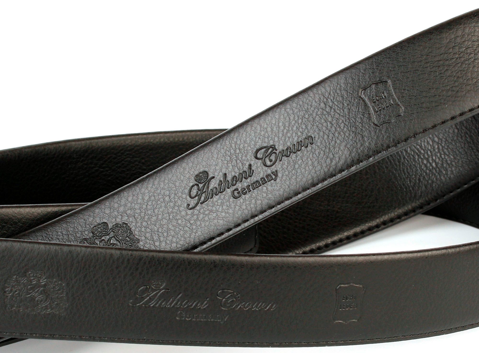 Anthoni Crown Leren riem