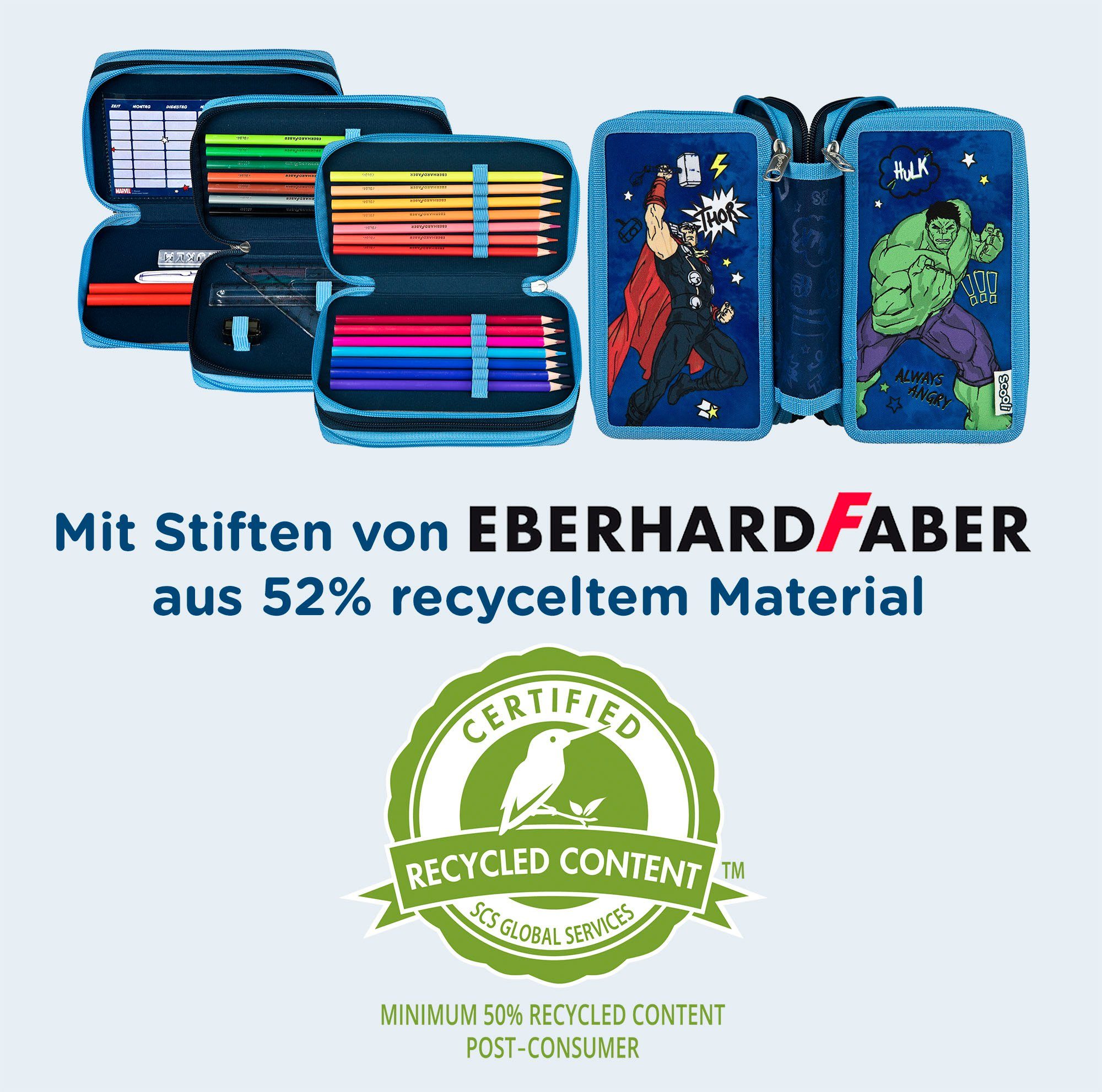 Scooli Etui Tripledecker, Avengers