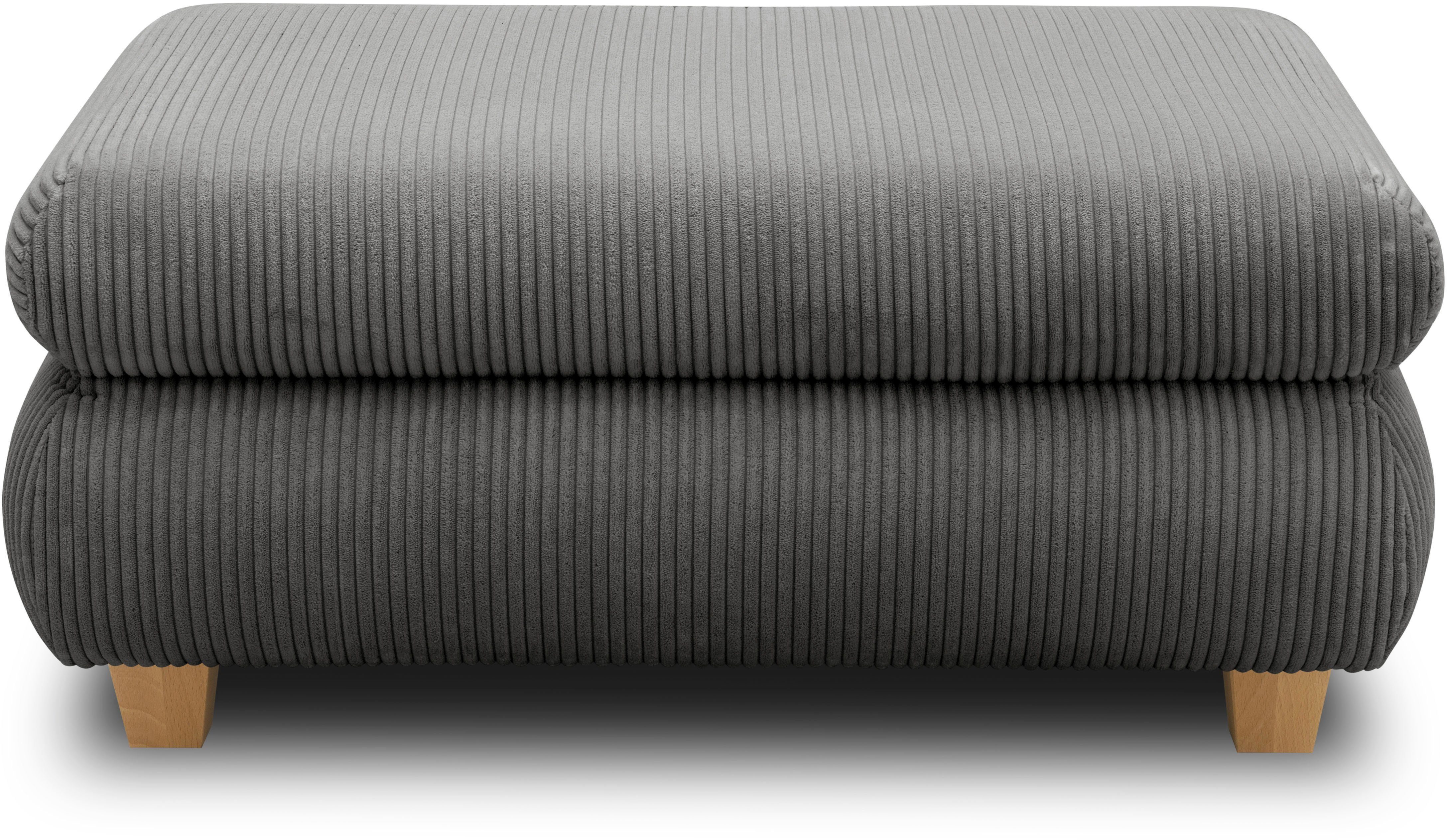 Home affaire Hocker NIKA passend bij de serie, ook in ribfluweel
