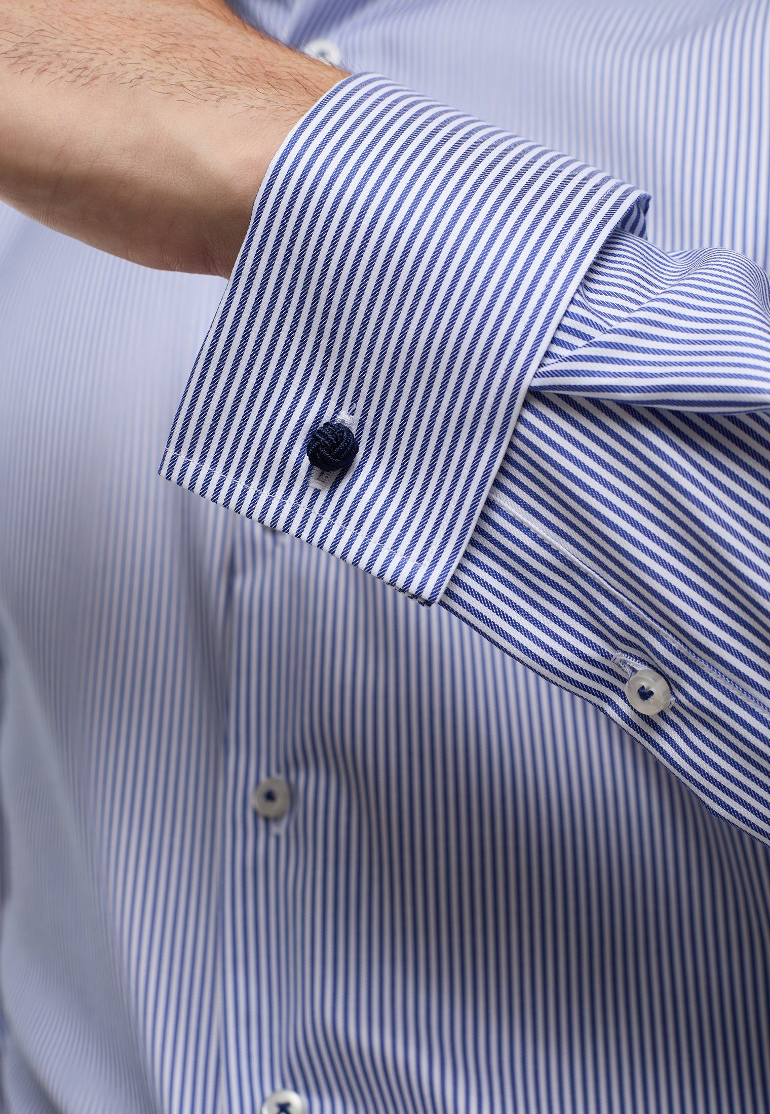 Eterna Overhemd met lange mouwen Slim fit