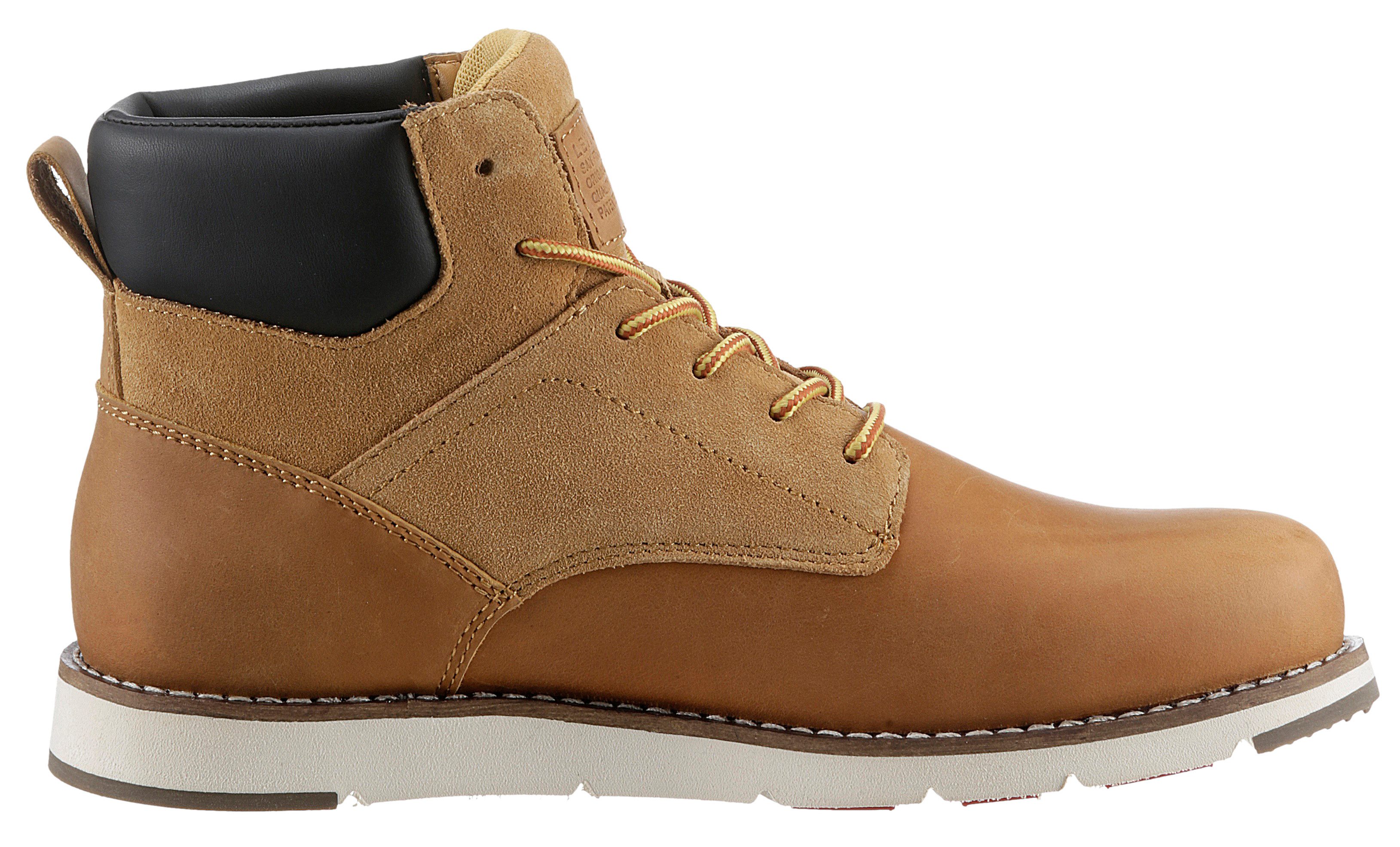 Levi's® Veterschoenen JAX PLUS , casual mode, veterschoenen met rood label en logo-applicatie