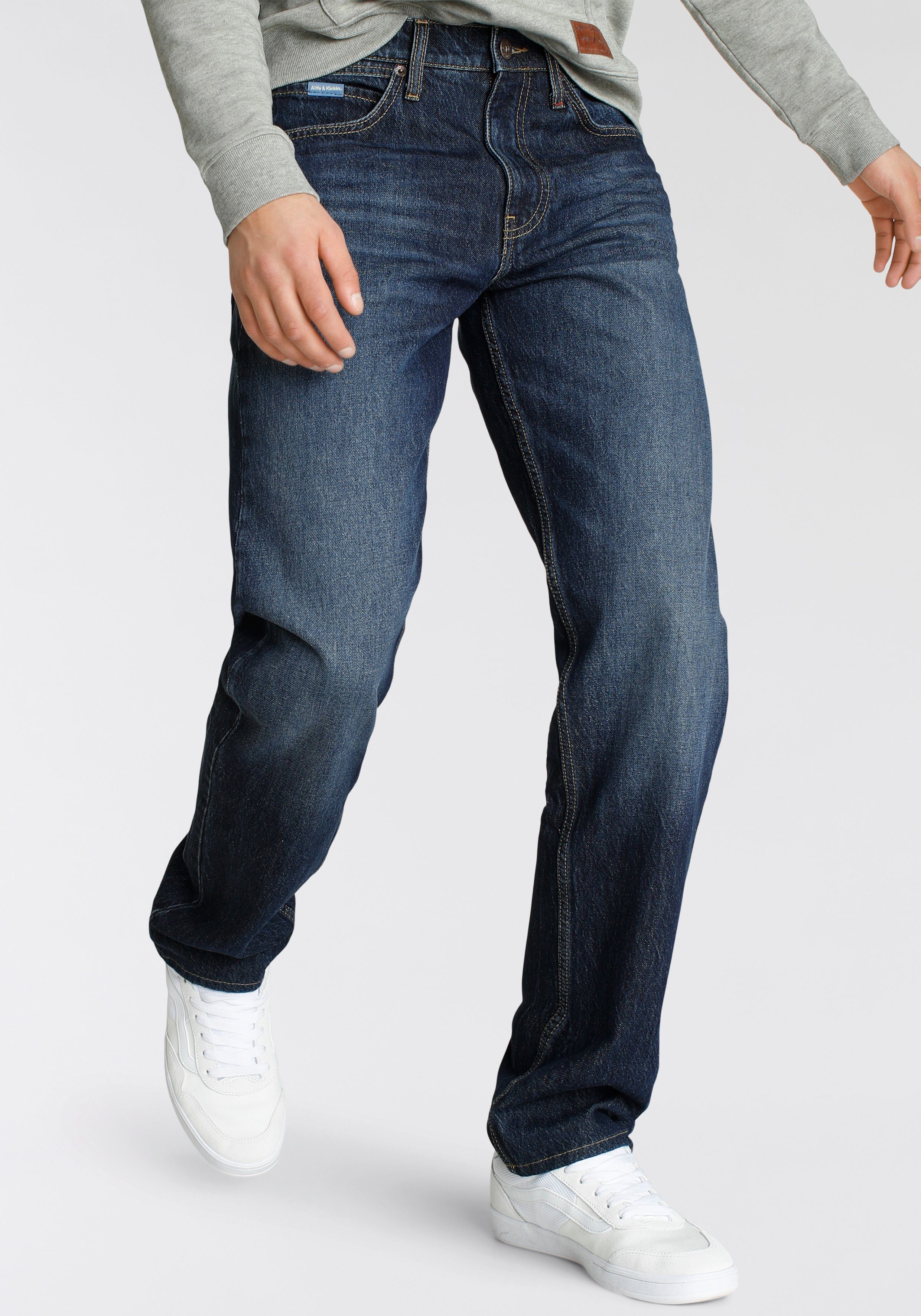 Alife & Kickin Loose fit jeans AlecAK Ecologische, waterbesparende productie door ozon wash