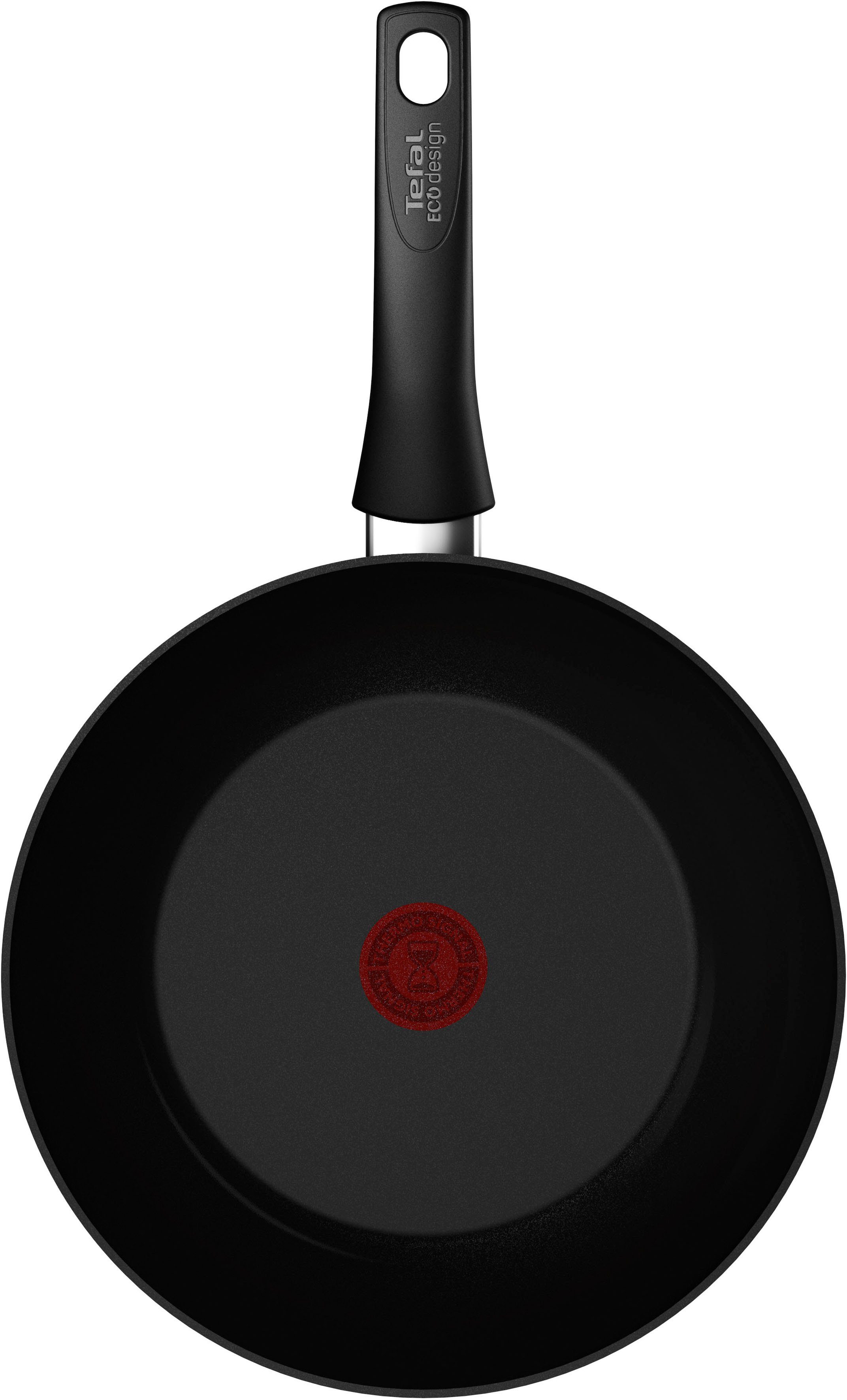 Tefal Wok Renew On Black milieuvriendelijk, gerecycled, thermo-signaal, ø 28 cm, inductie (1-delig)