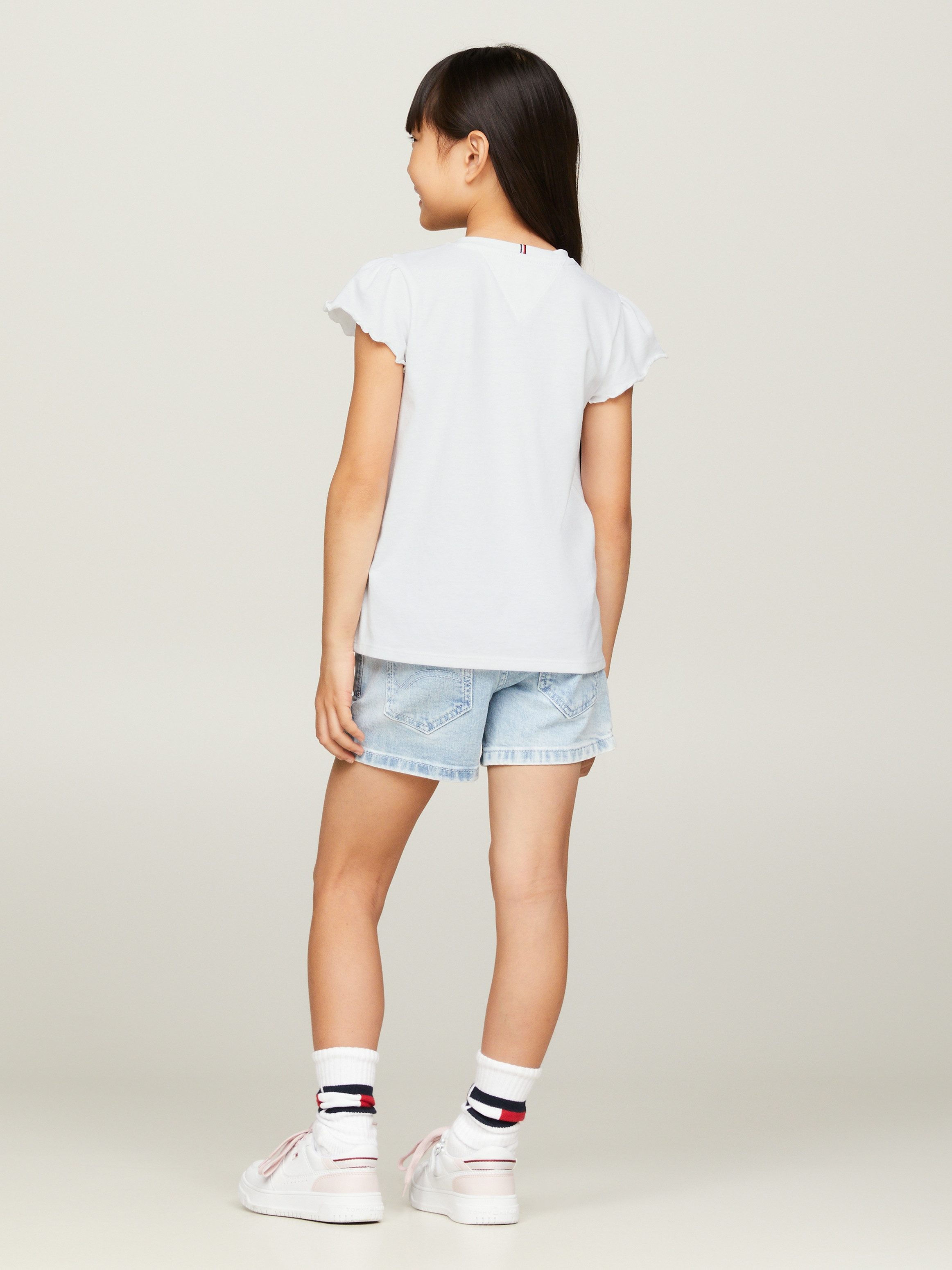 Tommy Hilfiger T-shirt ESSENTIAL RUFFLE SLEEVE TOP