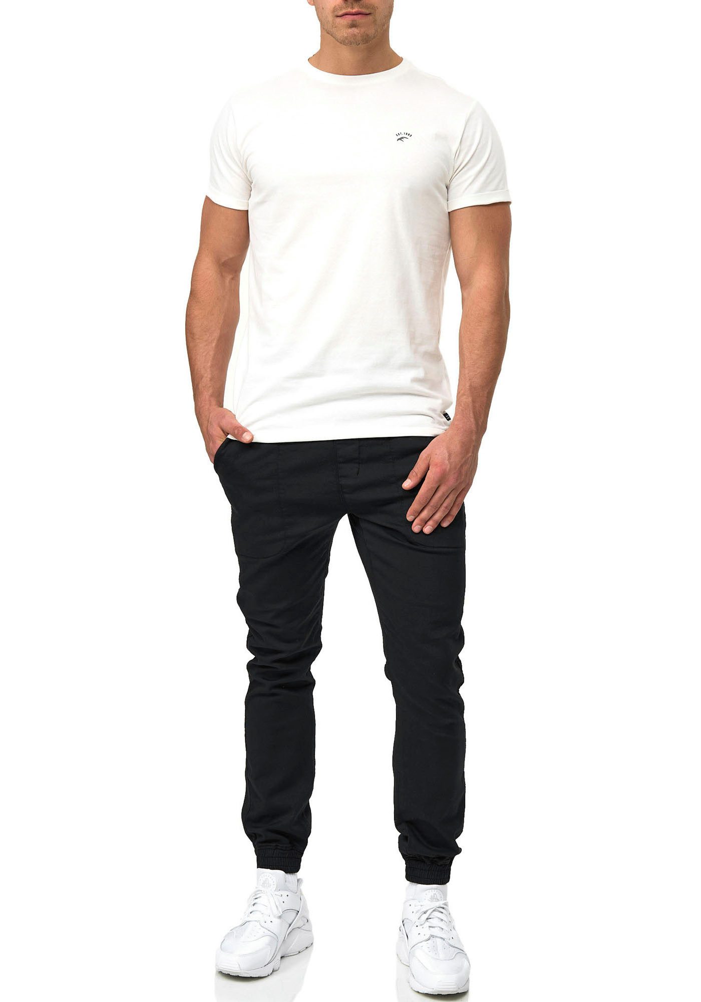 Indicode Shirt met ronde hals INKloge