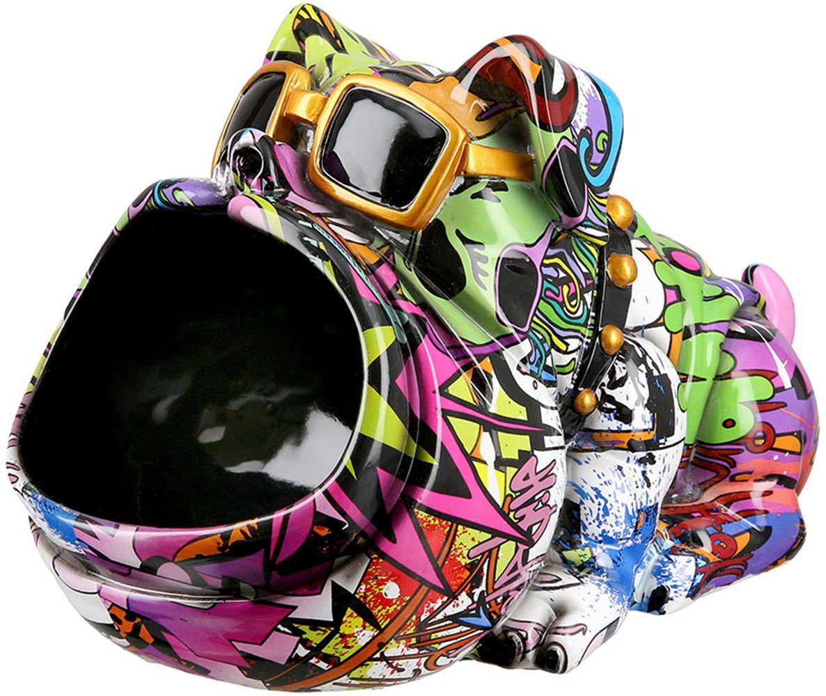 Casablanca by Gilde Dierfiguur Decoratieve schaal hond Magento (1 stuk)