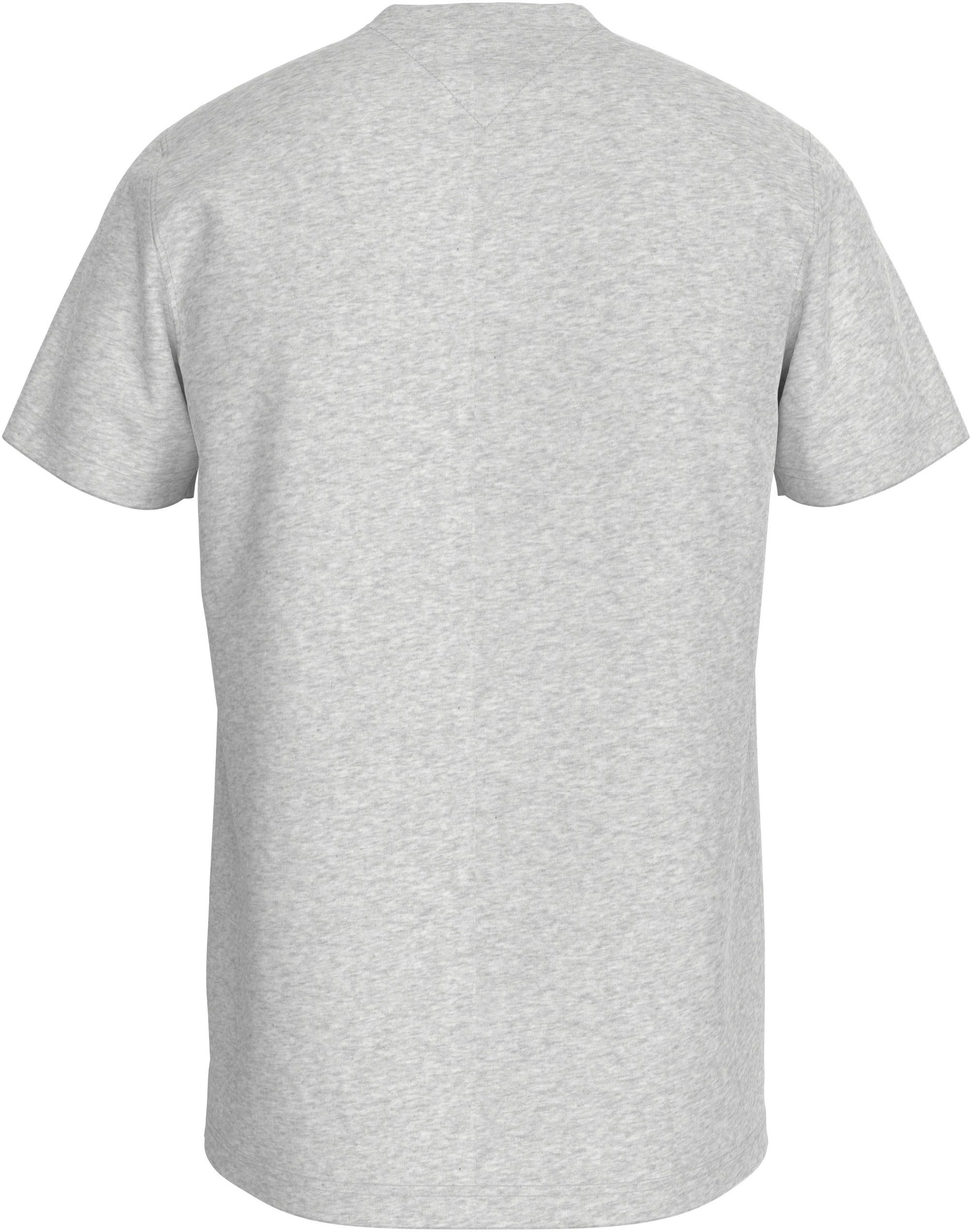 Tommy Jeans Plus T-shirt TJM SLIM ESSENTIAL FLAG TEE EXT met tommy jeans logo-tekst grote maten