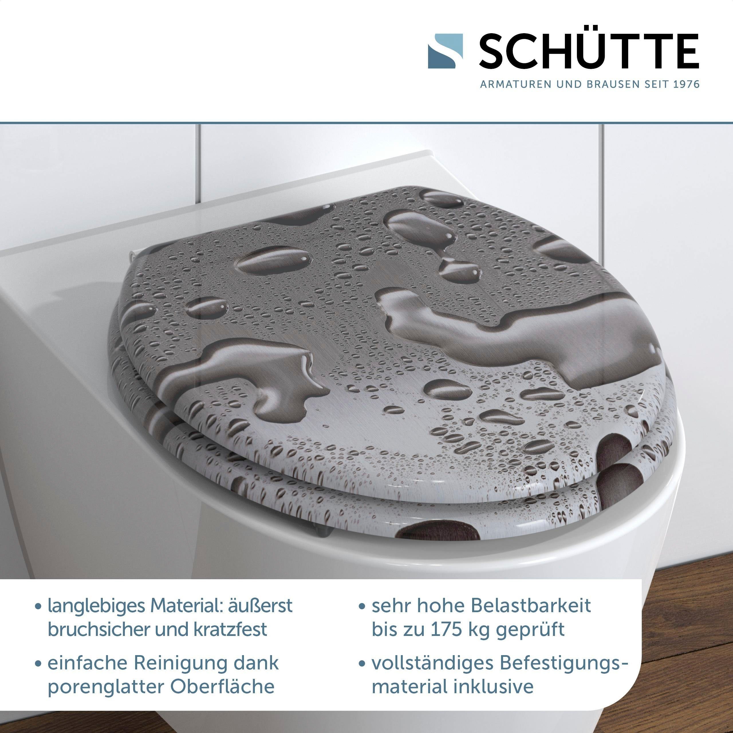 Schütte Toiletzitting Grey steel