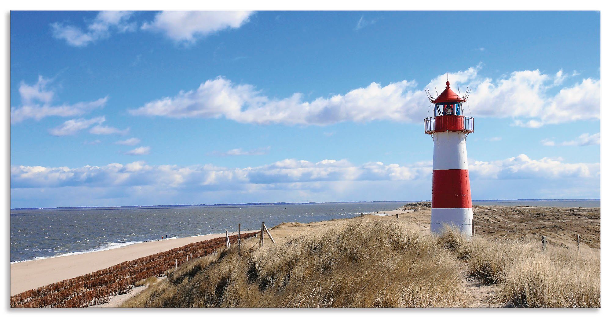 Artland Keukenwand Vuurtoren Sylt zelfklevend in vele maten - spatscherm keuken achter kookplaat en spoelbak als wandbescherming tegen vet, water en vuil - achterwand, wandbekledin