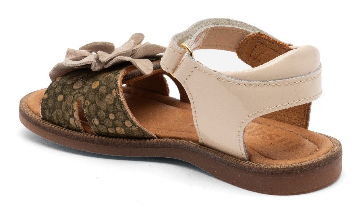 Bisgaard Sandalen Agnes Breedte: normaal , klittenbandschoen, feestdagsschoen van leer, maat sjabloon te downloaden