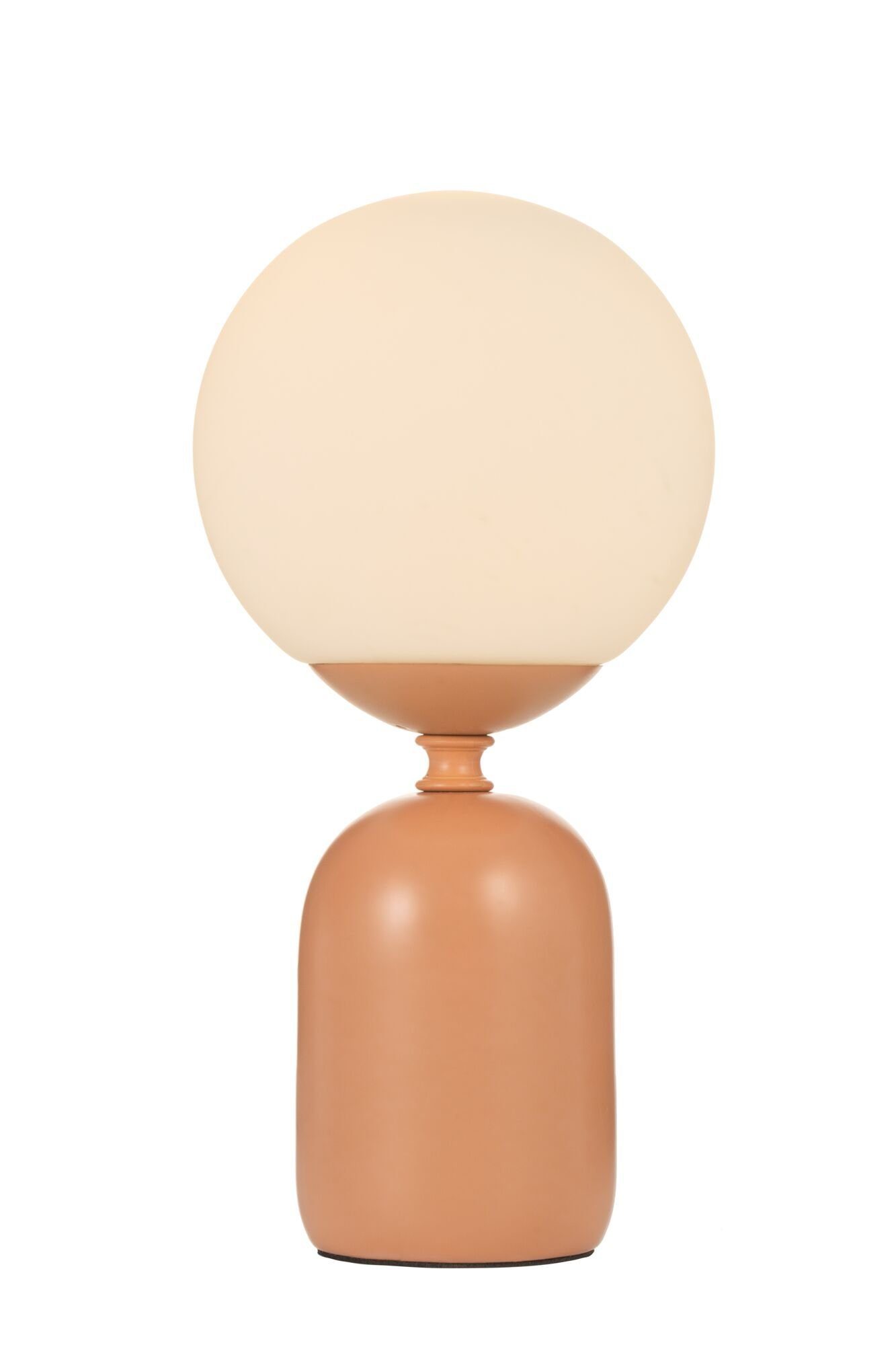 Pauleen Tafellamp Glowing Charm max 20W roestig rood/wit keramiek
