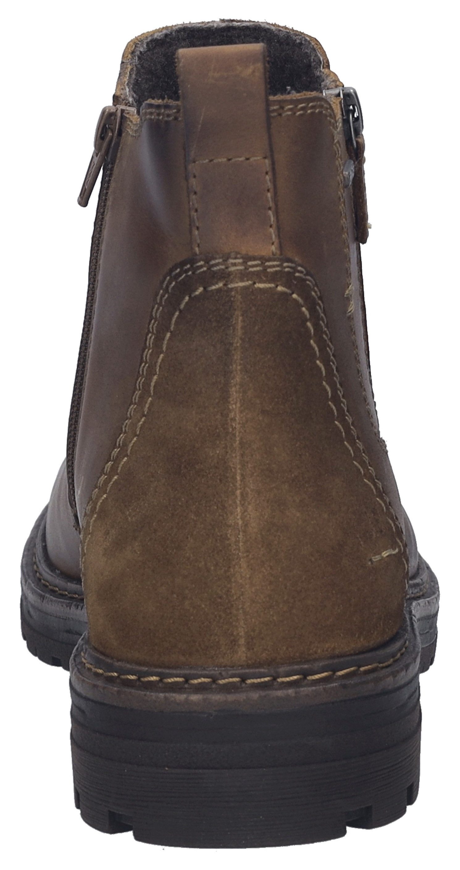 Josef Seibel Chelsea-boots Curtis 51 Bikerboots, comfortlaarzen met profielzool