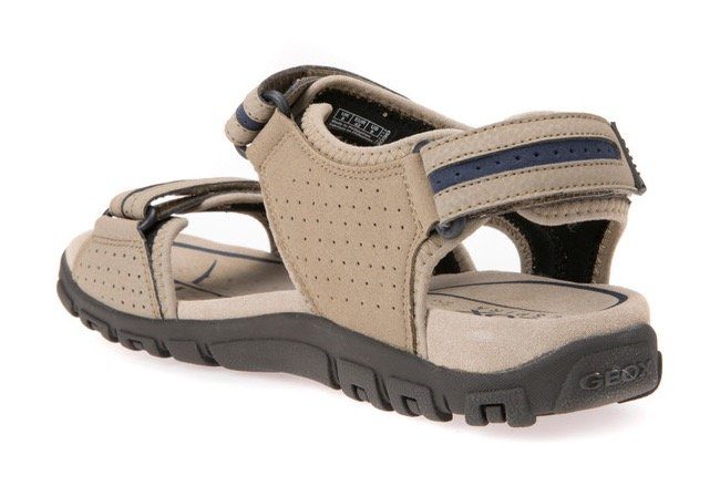 Geox Sandalen UOMO SANDAL STRADA , zomerschoen, klittenbandschoen, outdoorsandaal, trekkinglook