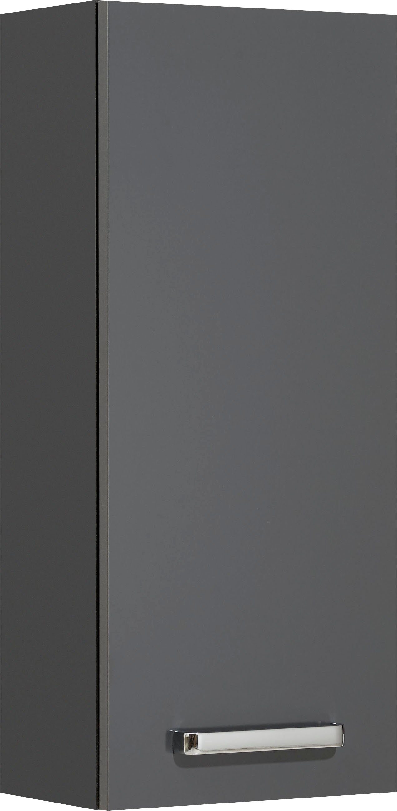 Saphir Badkamerserie Quickset 4-delig, wastafelonderkast met led-spiegelkast Onderkast, hangkast, incl. deurdempers, grepen chroom glans (4-delig)