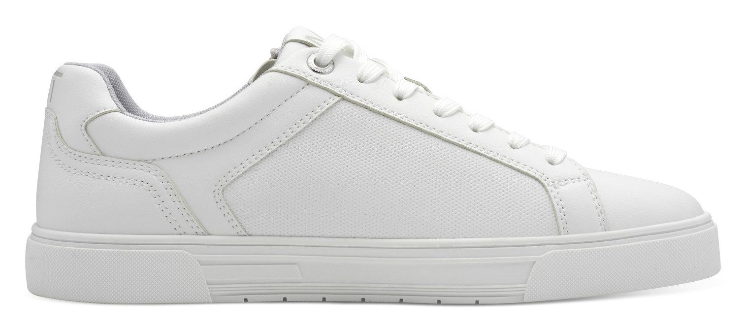 Marco Tozzi Plateausneakers , vrijetijdsschoen, lage schoen, veterschoen met perforatie