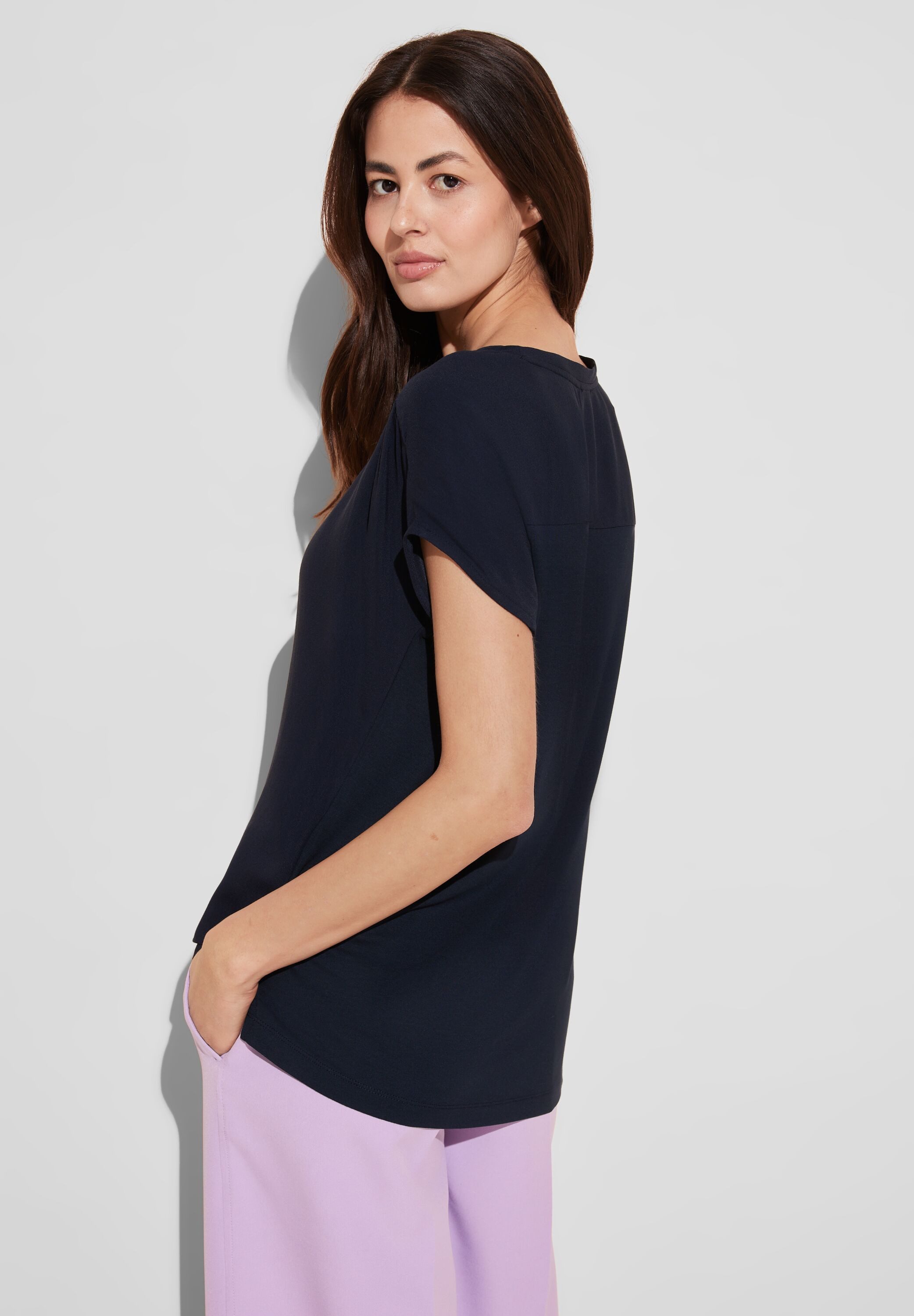 STREET ONE Shirttop met ruches