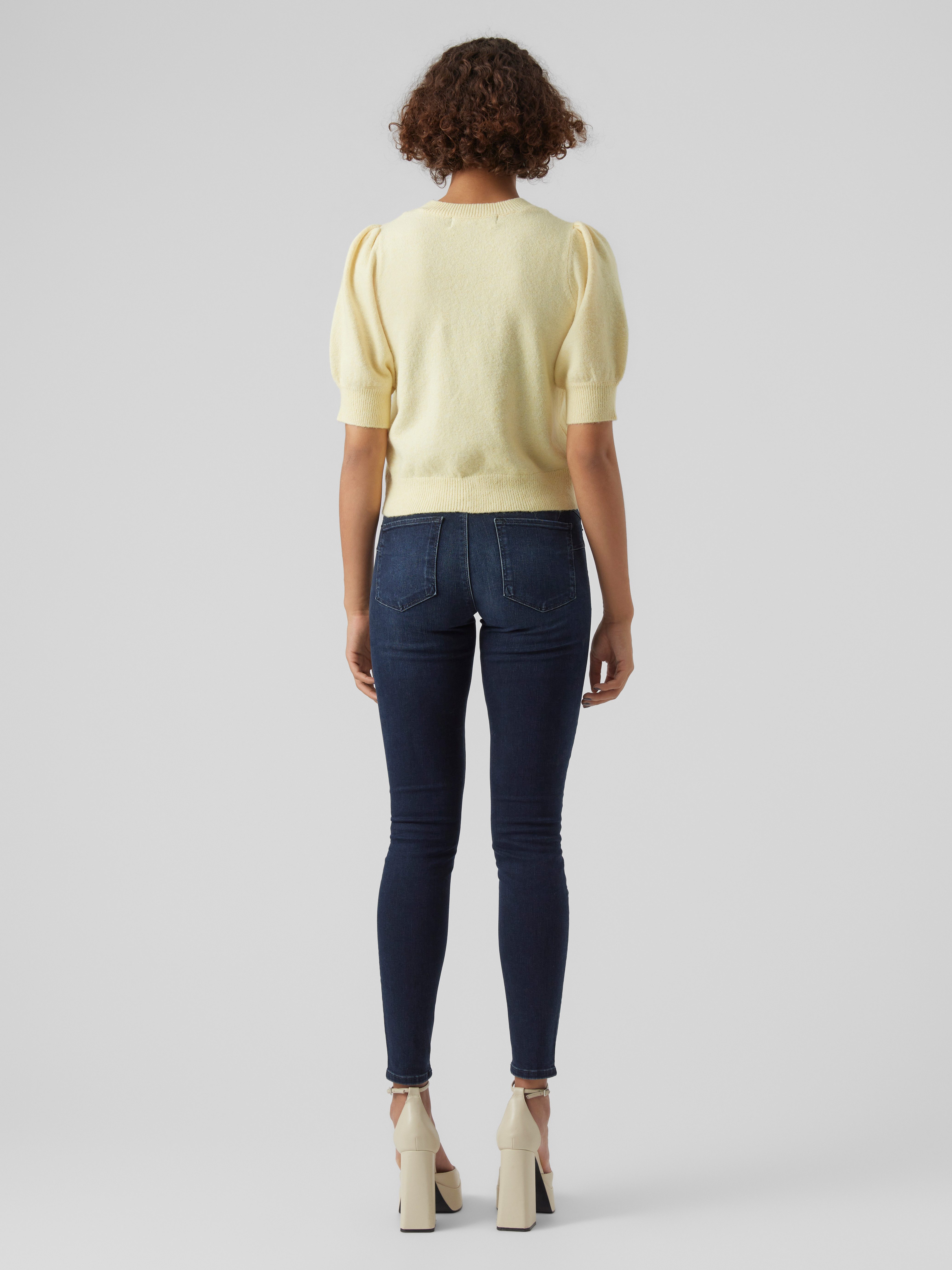 Vero Moda Trui met korte mouwen VMDOFFY 2/4 O-NECK PULLOVER GA NOOS