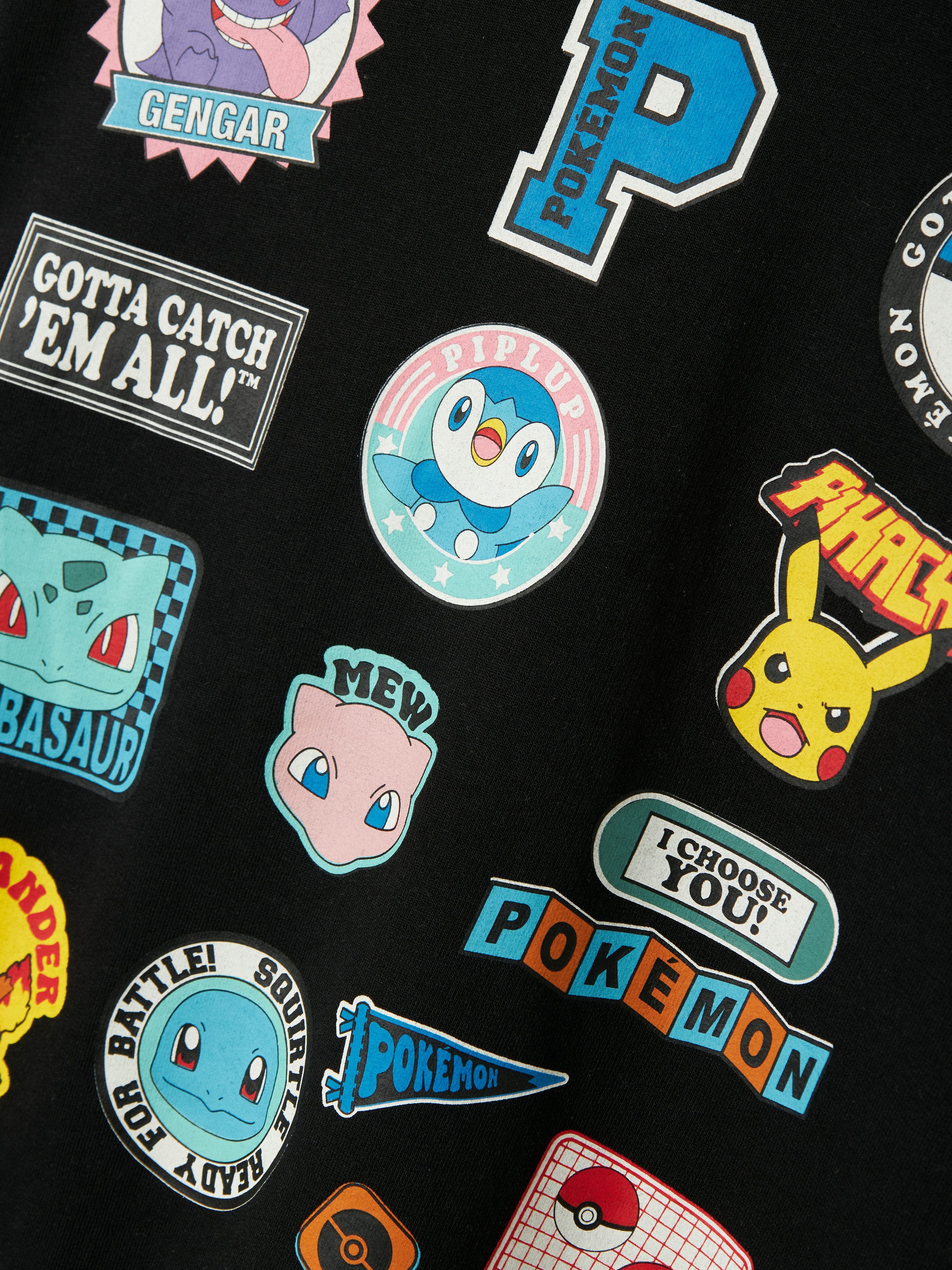 Name It Sweatshirt NKMJIMM POKEMON NREG SWE WH UNB NOOS SKY