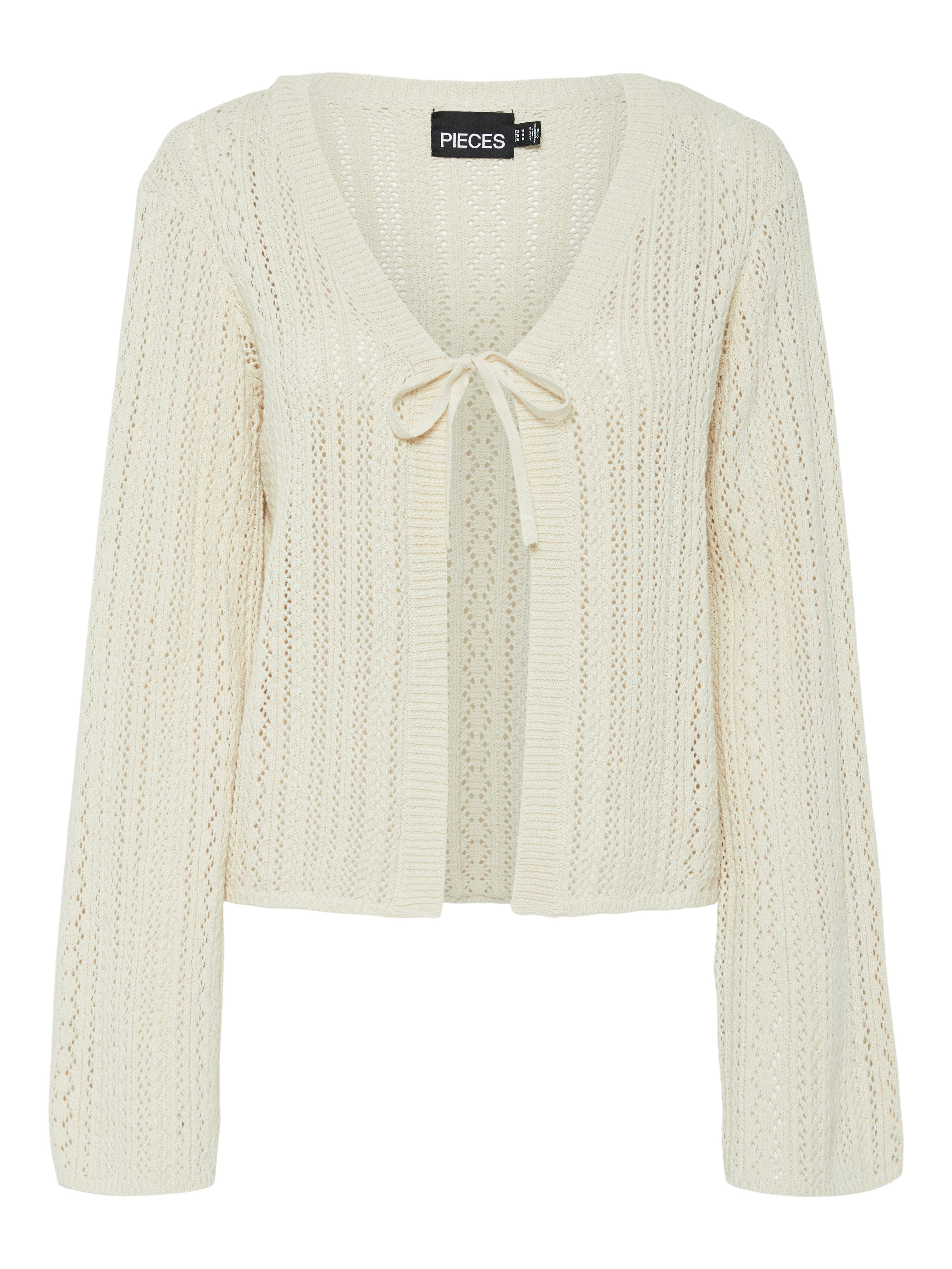 pieces Vest PCNUKA LS KNIT CARDIGAN NOOS BC