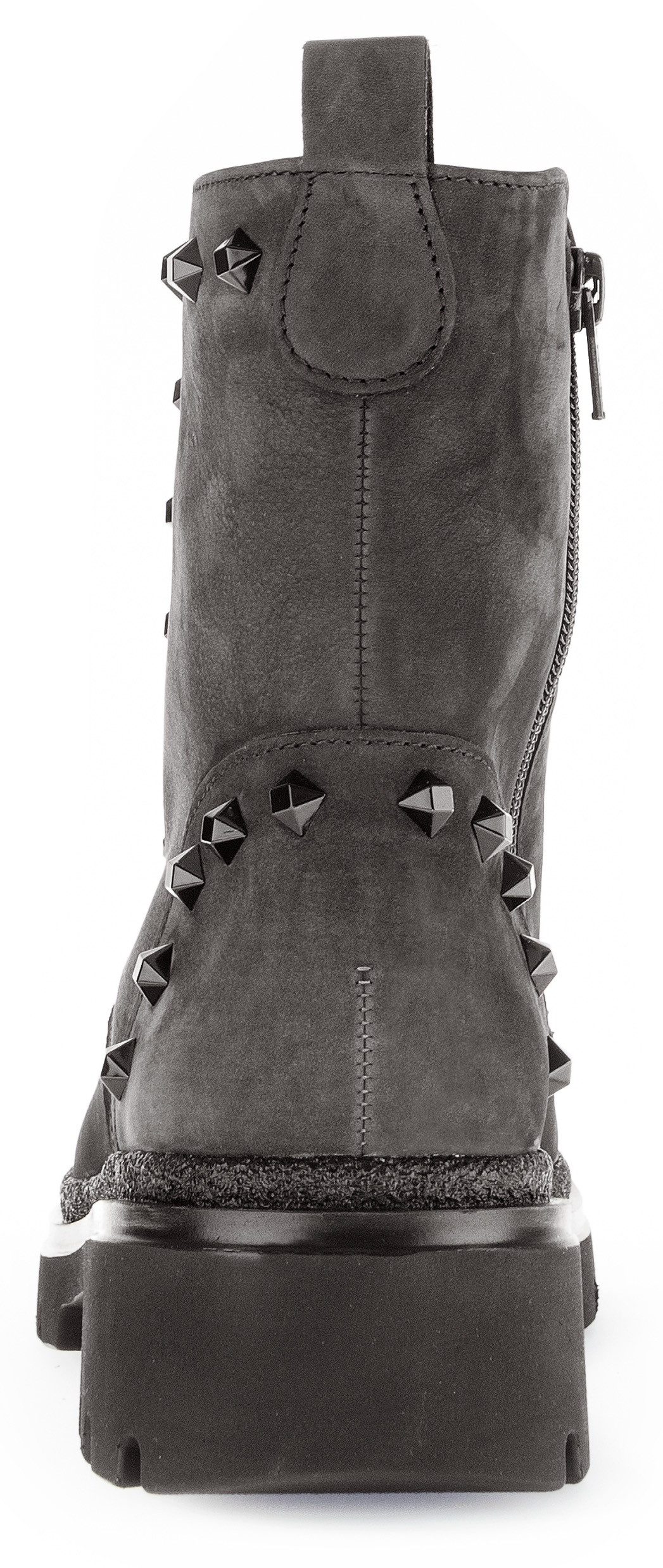 Gabor Veterschoenen Florence blokhak, veterschoen, comfort schoen in breedte g (= breed)