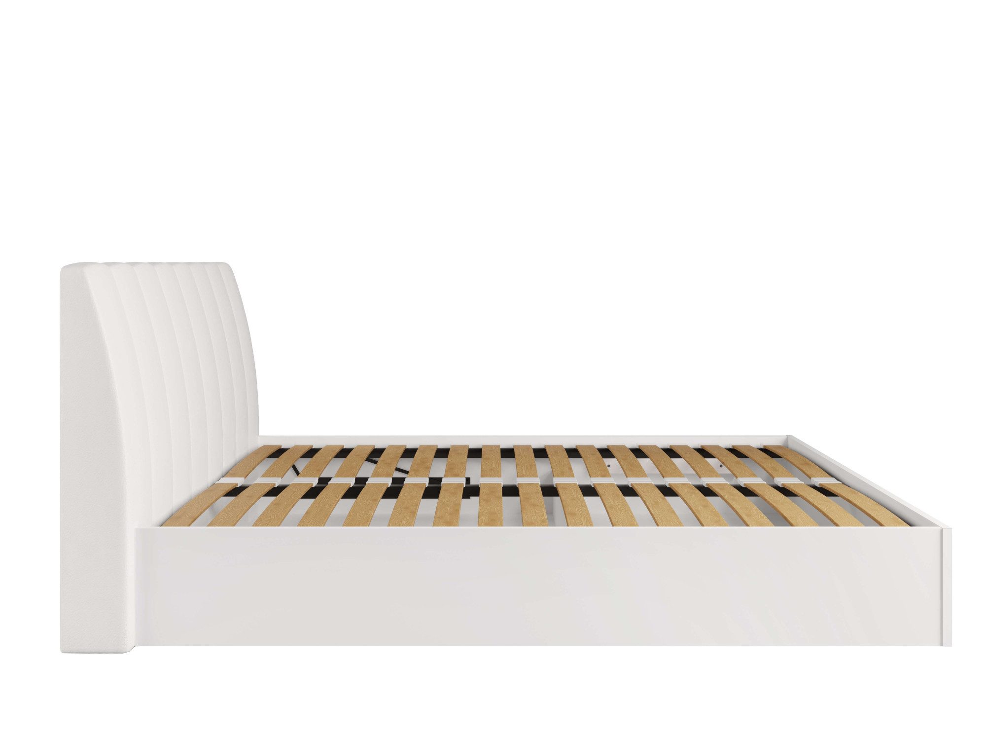 Home affaire Bed Malissa met gevoerd hoofdeinde zonder opbergruimte Bedframe, slaapoppervlak 180x200 cm, BxDxH 186,6 x 206,4 x 100 cm