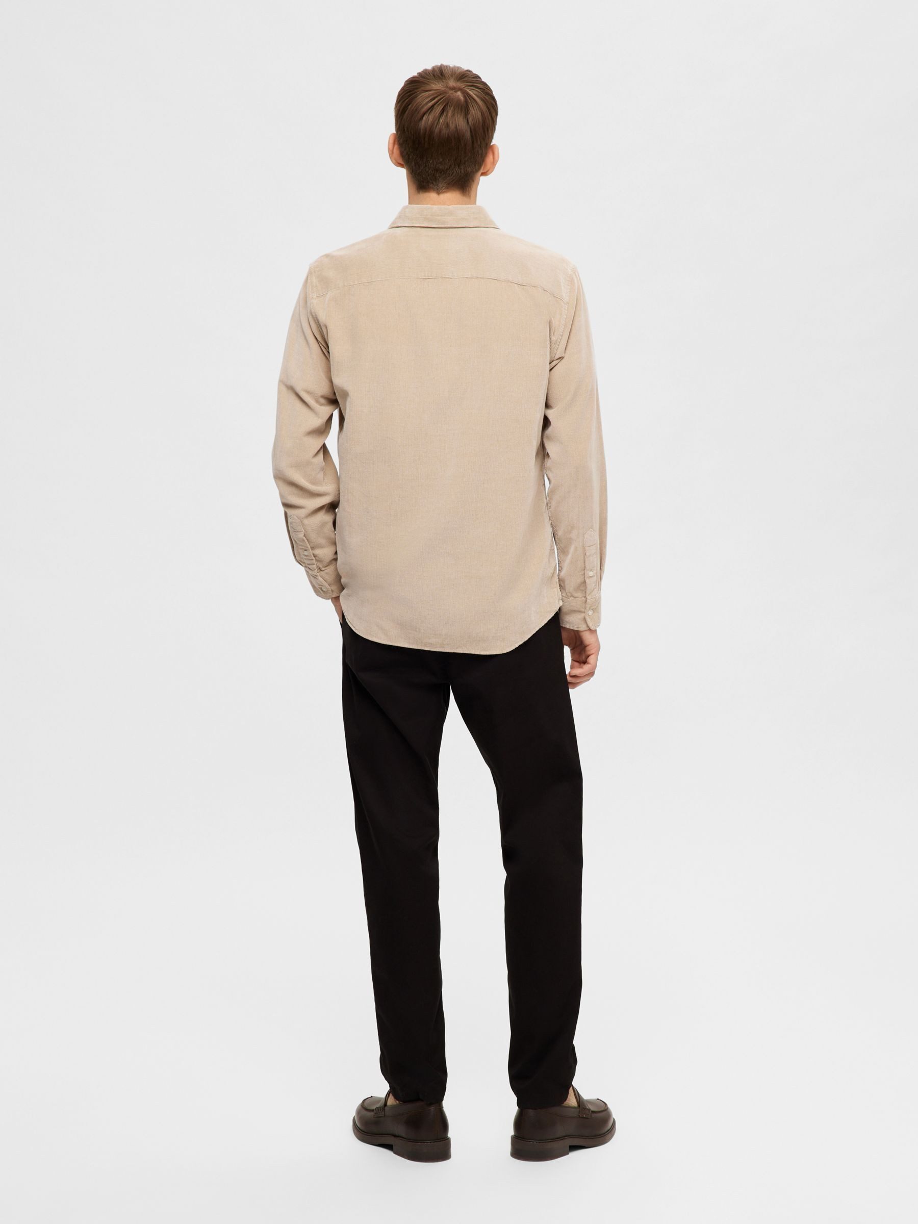 SELECTED HOMME Overhemd met lange mouwen SLHREGOWEN-CORD SHIRT LS NOOS