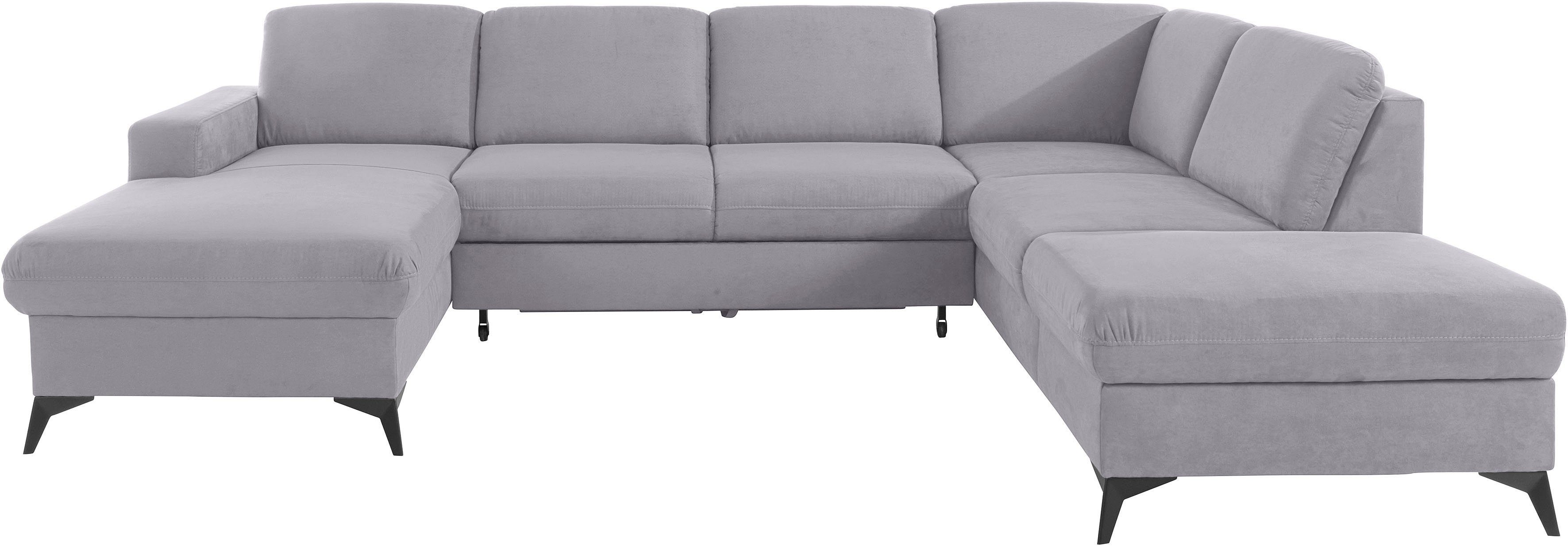 Places of Style Zithoek Lolland U-vorm Naar keuze met slaapfunctie en bergruimte, ook met afwasbare bekleding