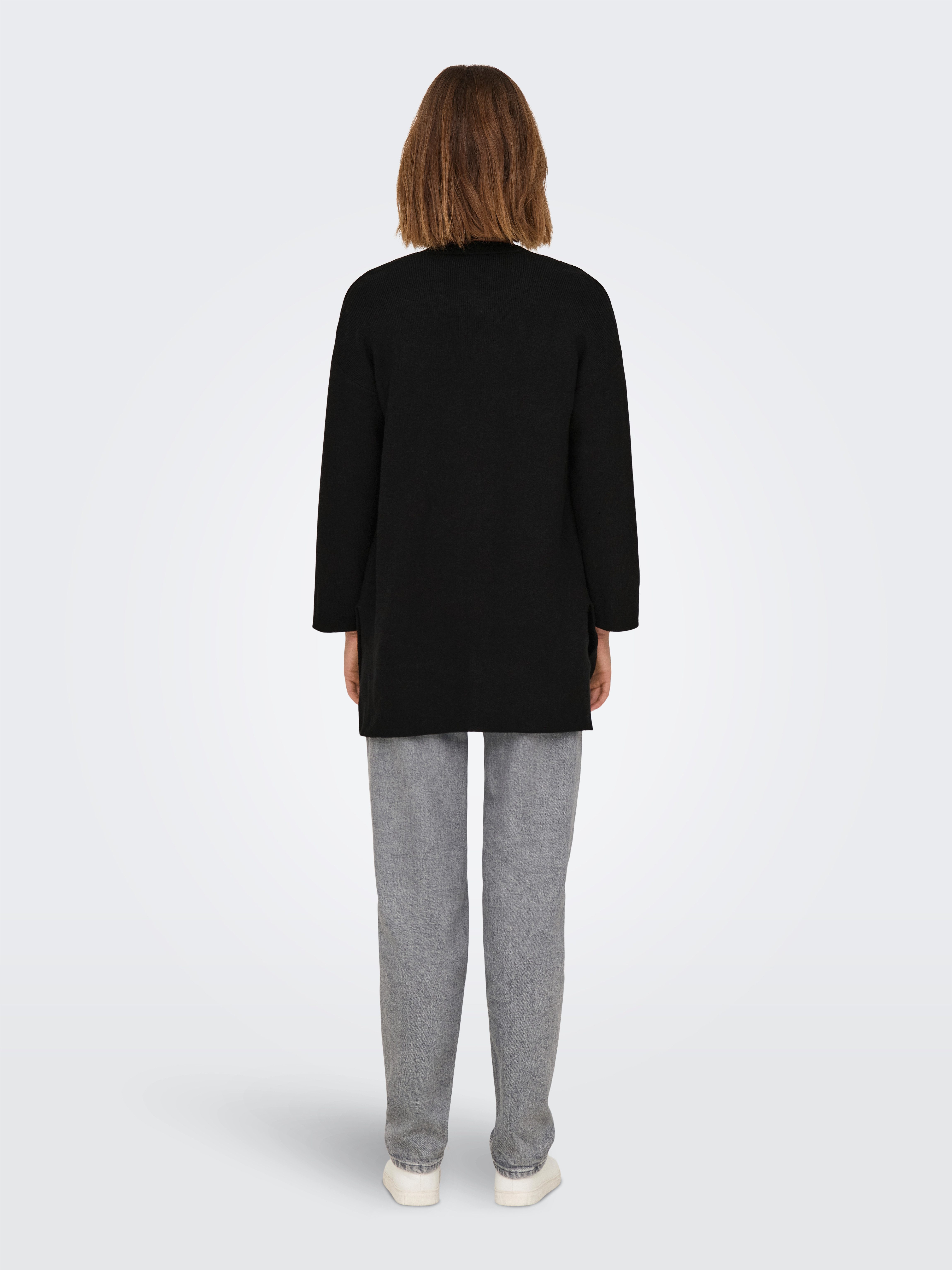 Only Vest ONLKATIA LS RIB V LOOSE CARDIGAN CC KNT