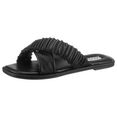 inuovo slippers in trendy design zwart
