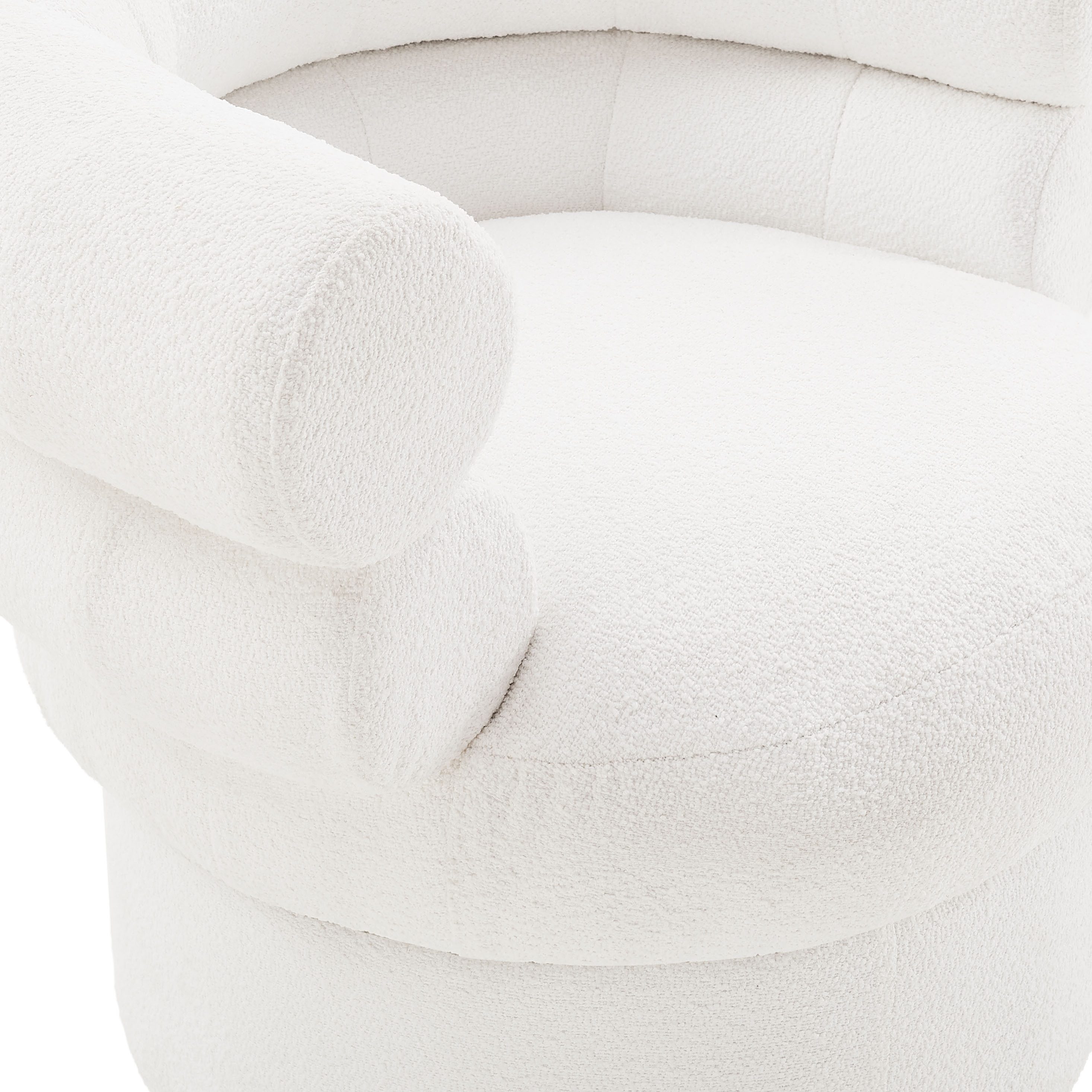 SalesFever Draaibare fauteuil met draaifunctie (1 stuk)