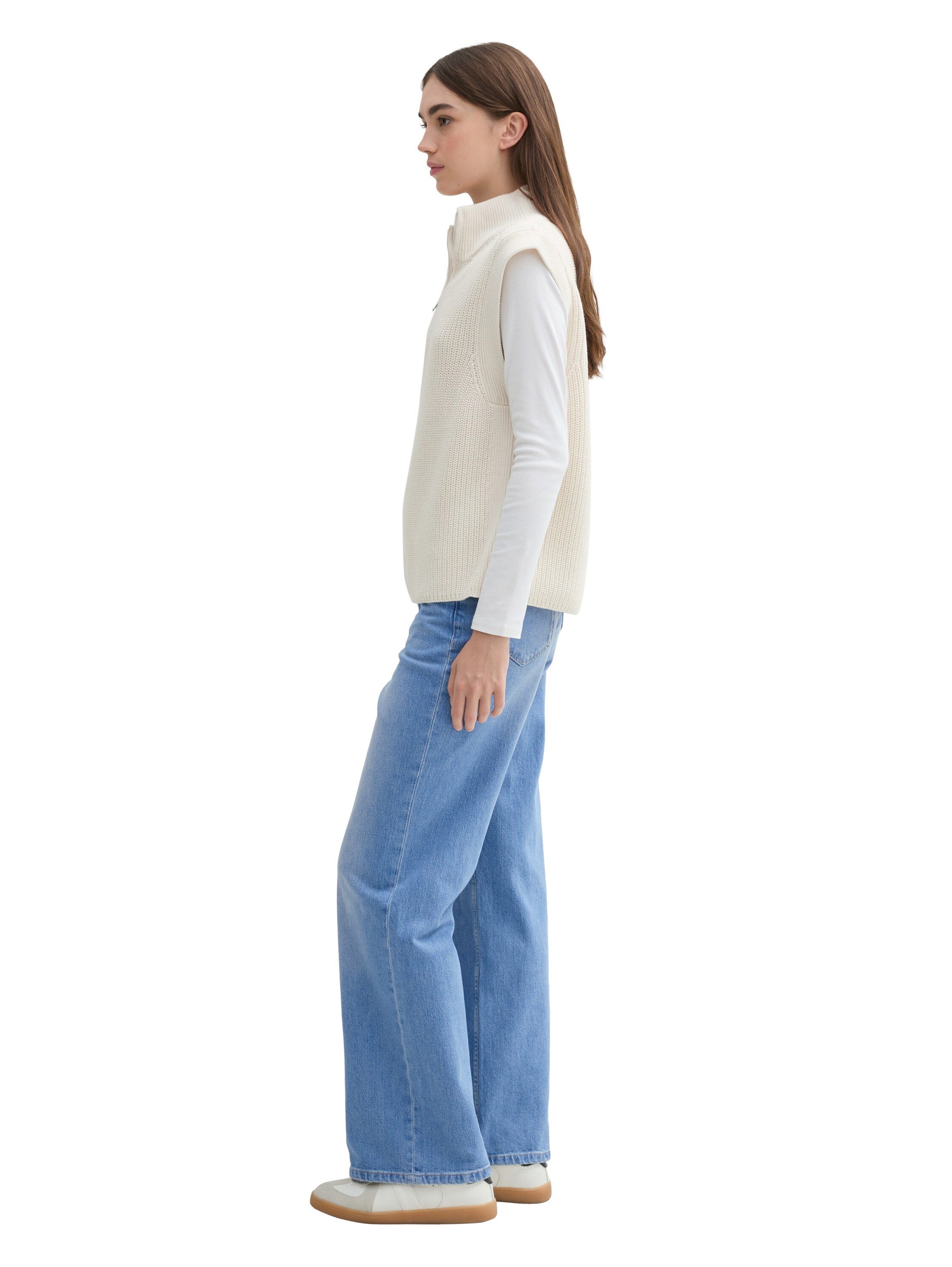 Tom Tailor Denim Wijde jeans in five-pocketsstijl