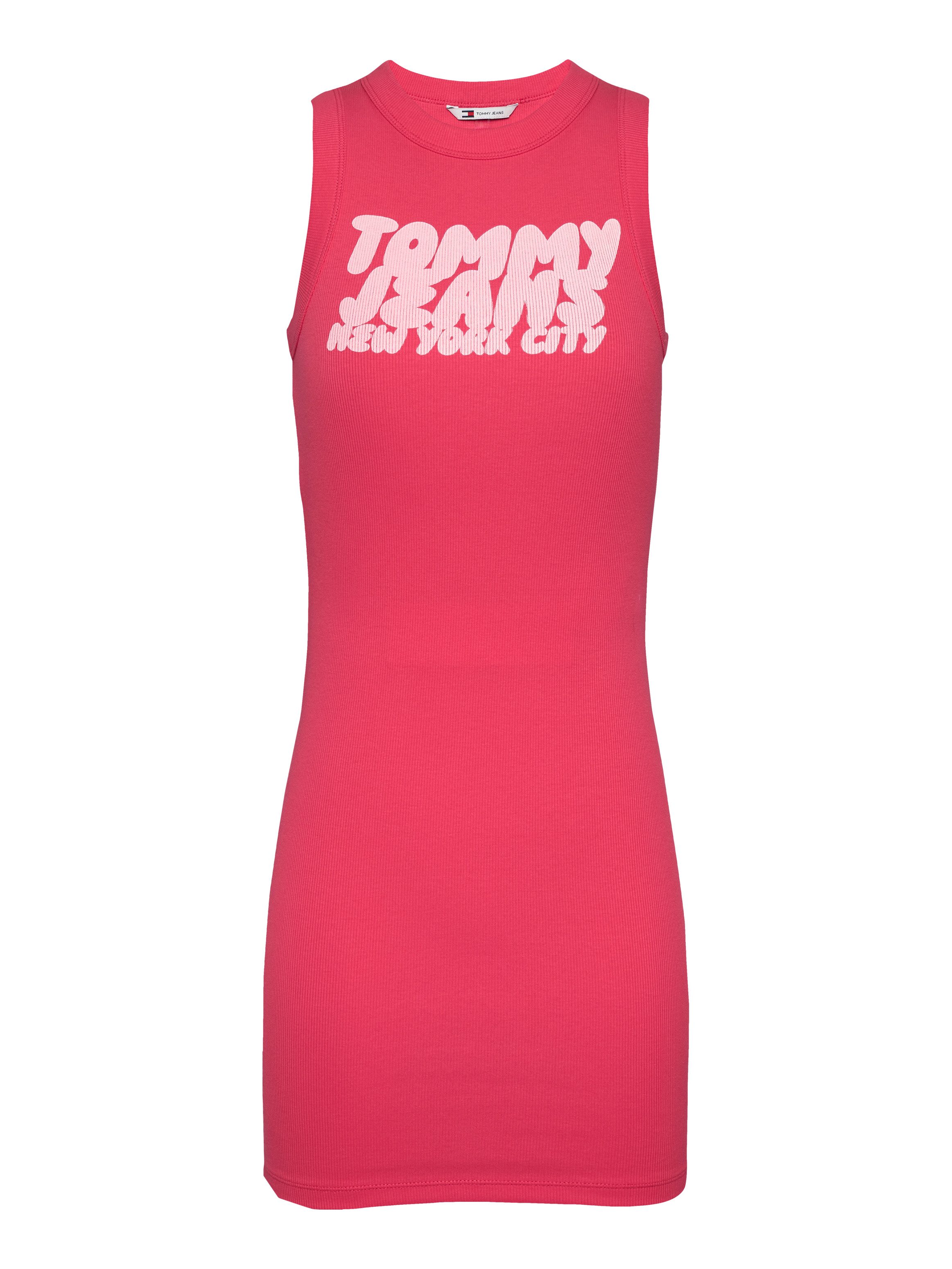 TOMMY JEANS Mini-jurk TJW TJ BUBBLE TANK DRESS