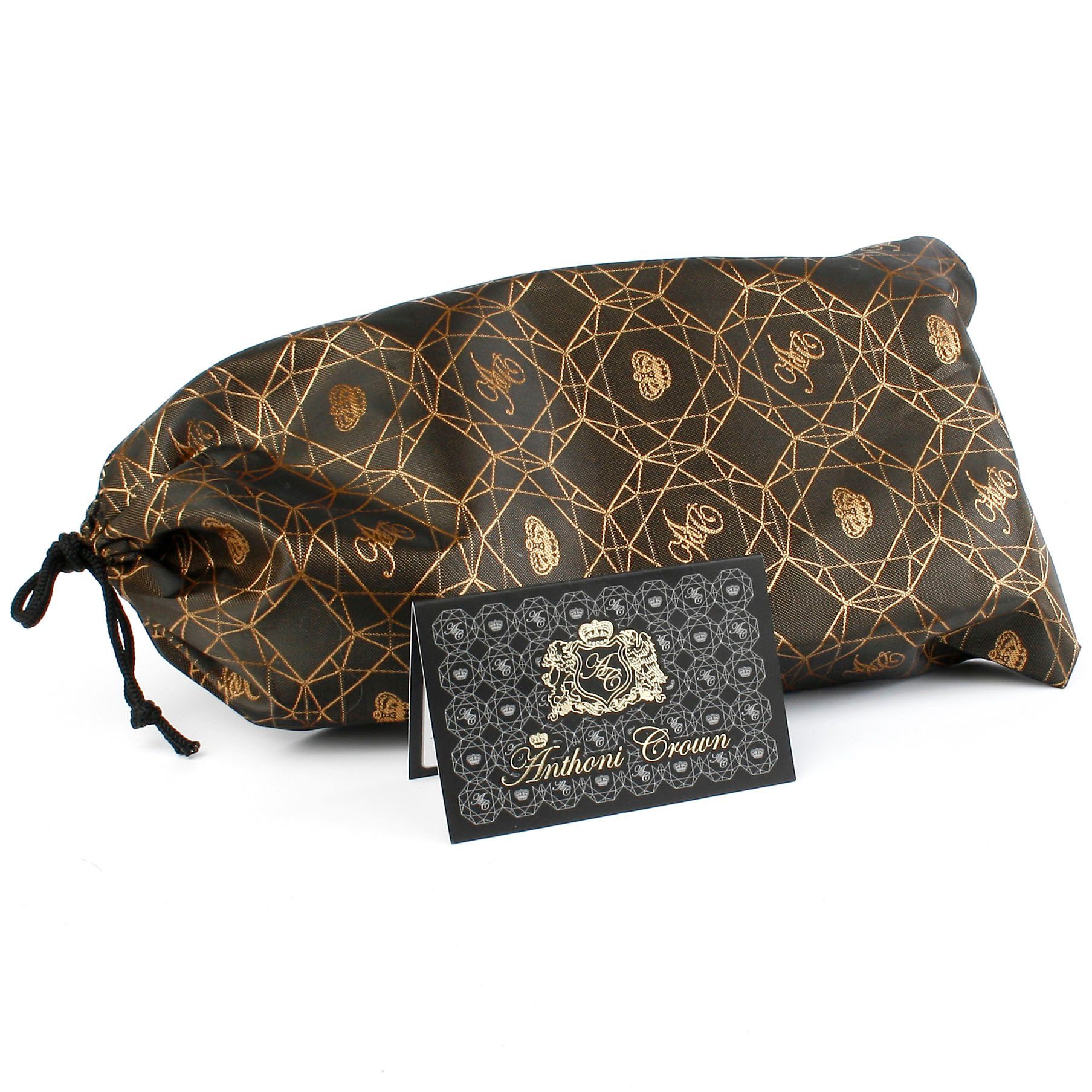 Anthoni Crown Leren riem Volledig leren riem met gesp "leeuw"