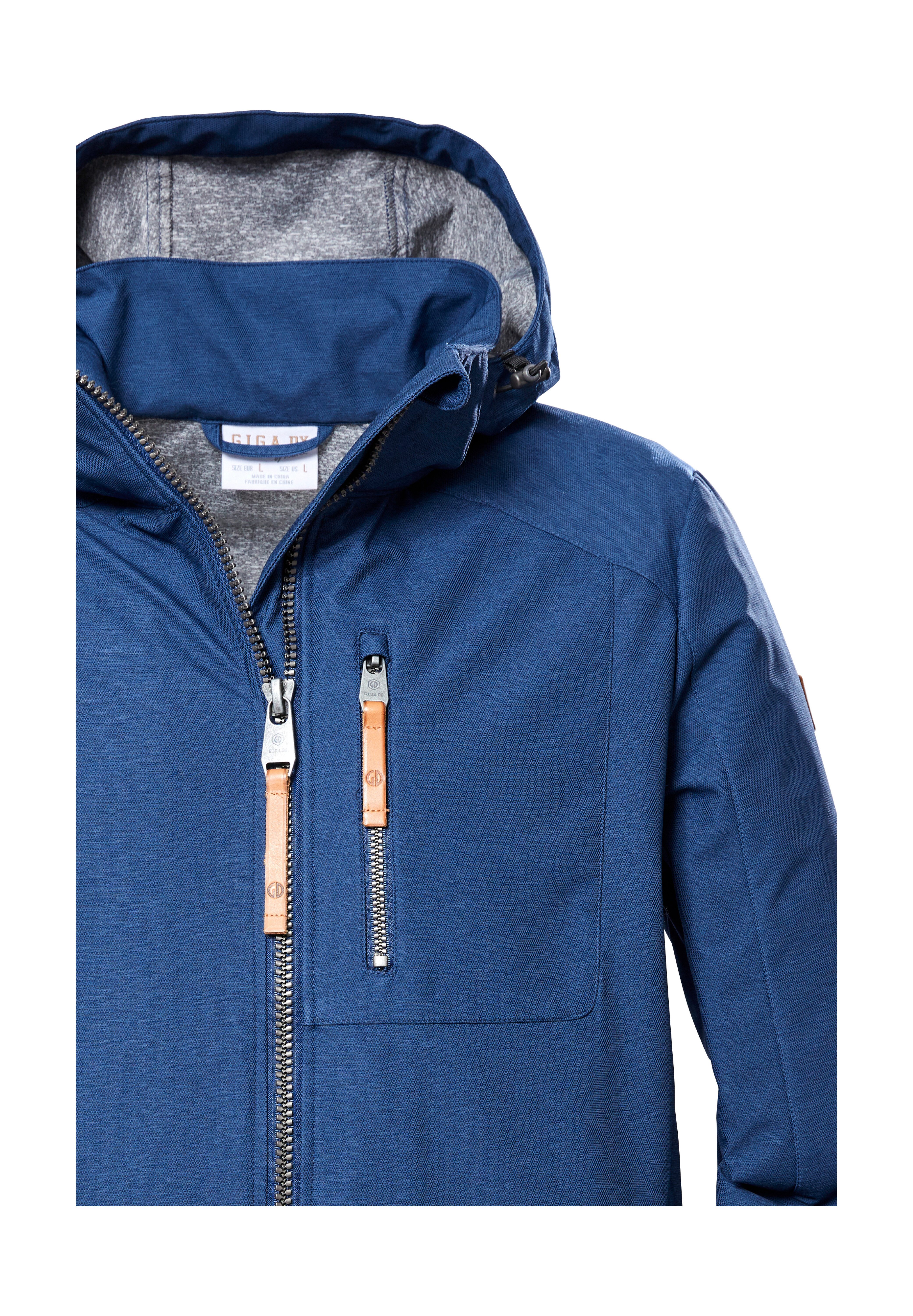 G.I.G.A. DX by killtec Softshell-jack GS 7 MN SFTSHLL JCKT Heren softshelljack: waterafstotend, afneembare capuchon, duurzaam