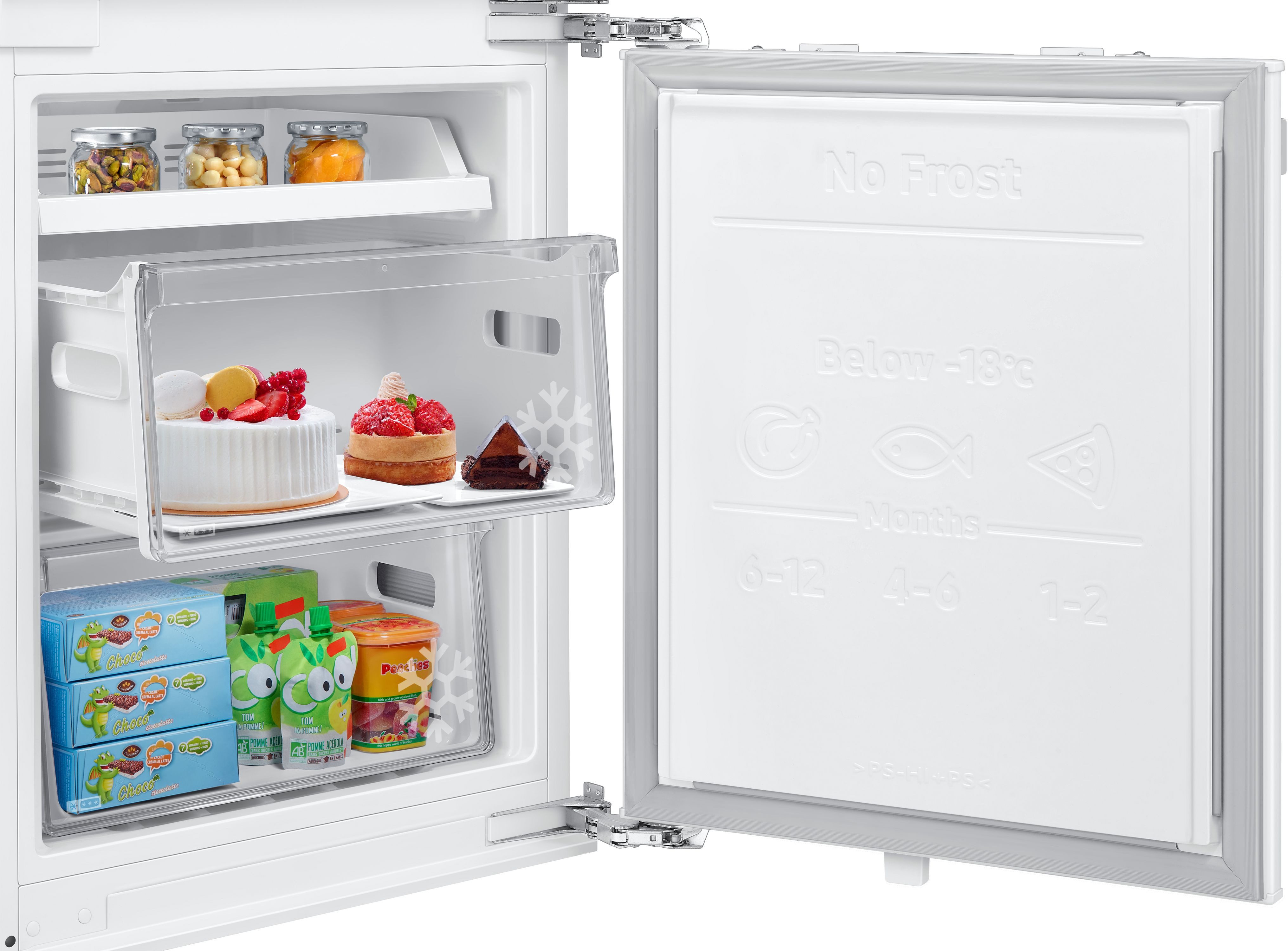 Samsung Inbouw koel-vriescombinatie BRB80F26ACFO, 177,5 cm x 54 cm