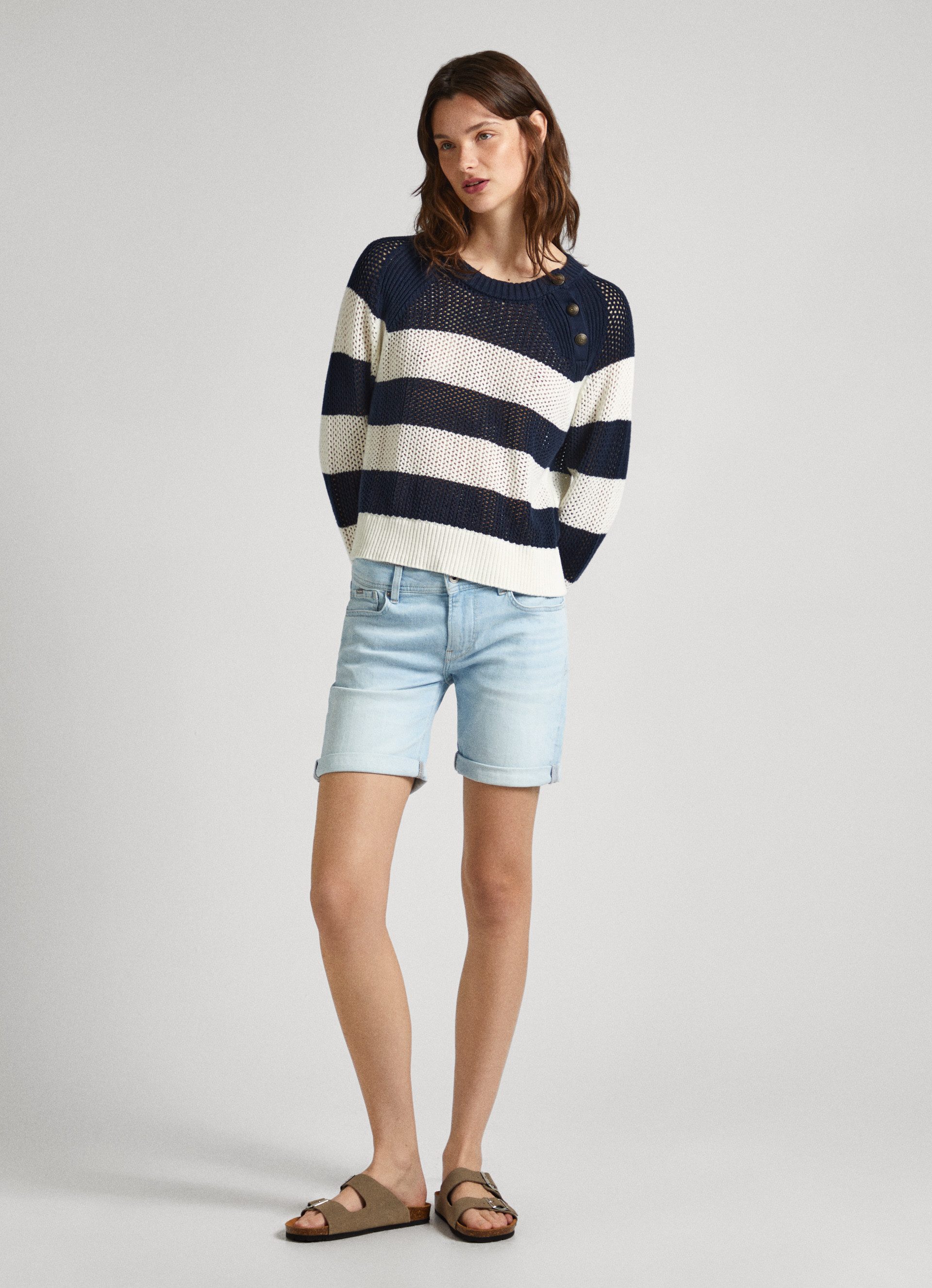 Pepe Jeans Slim fit jeans Shorts SLIM SHORT MW