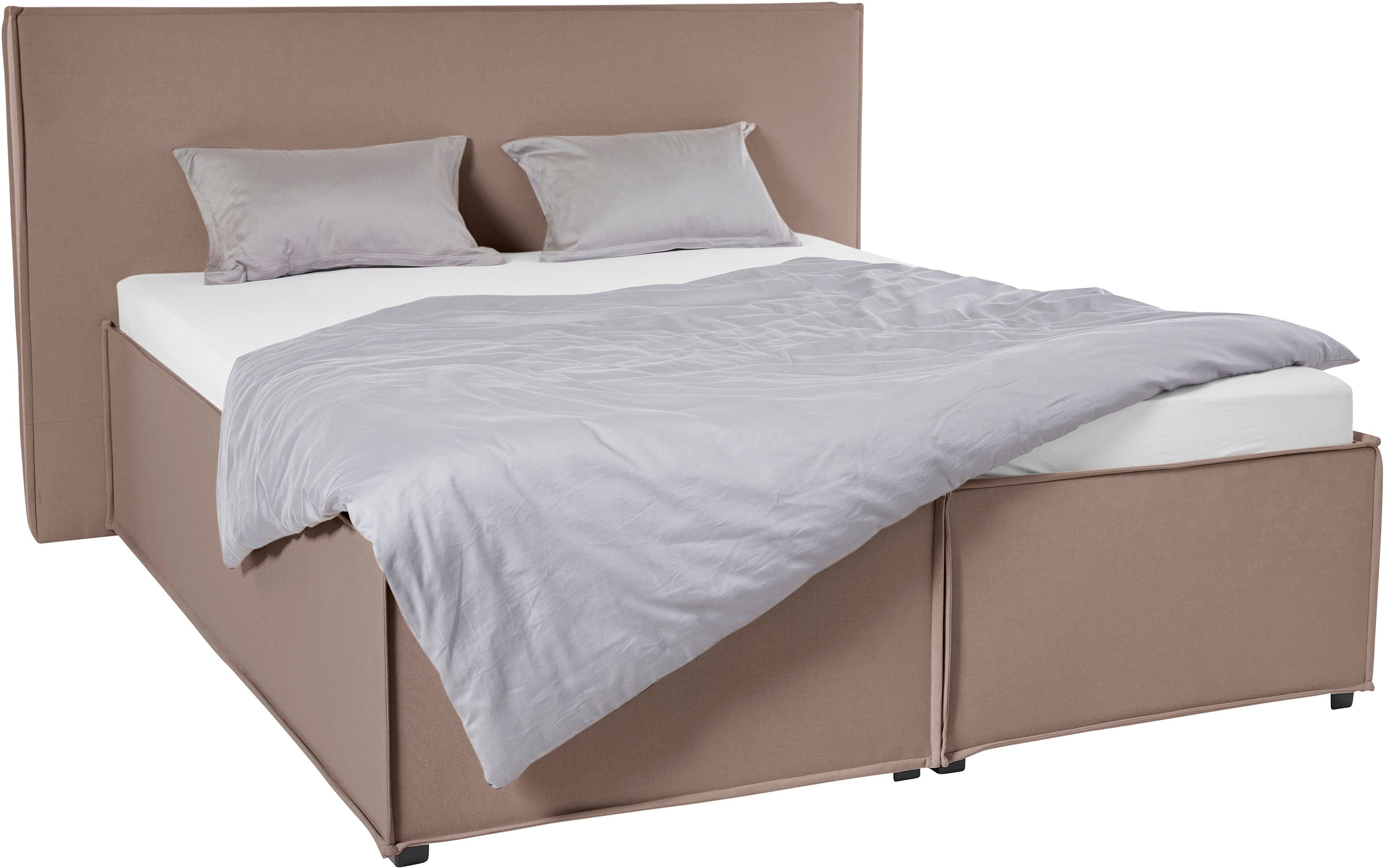 LeGer Home by Lena Gercke Gestoffeerd bed Isaline naar keuze zonder matras of met 3 matrassoorten, hoofdbordhoogte 107 cm