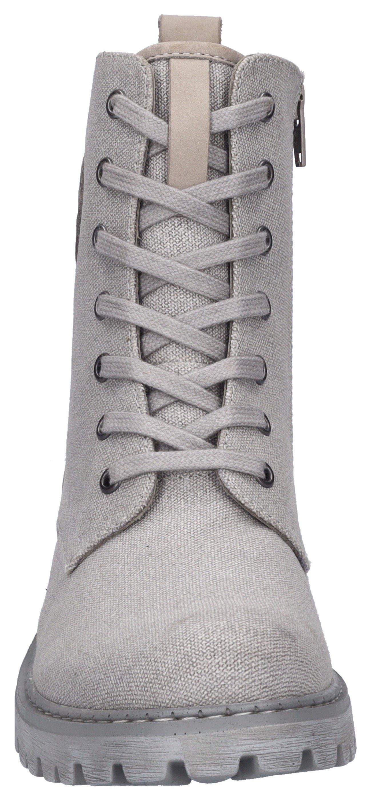 Josef Seibel Hoge veterschoenen Marta 26 blokhak, veterschoen, laarsjes met verwisselbare binnenzool