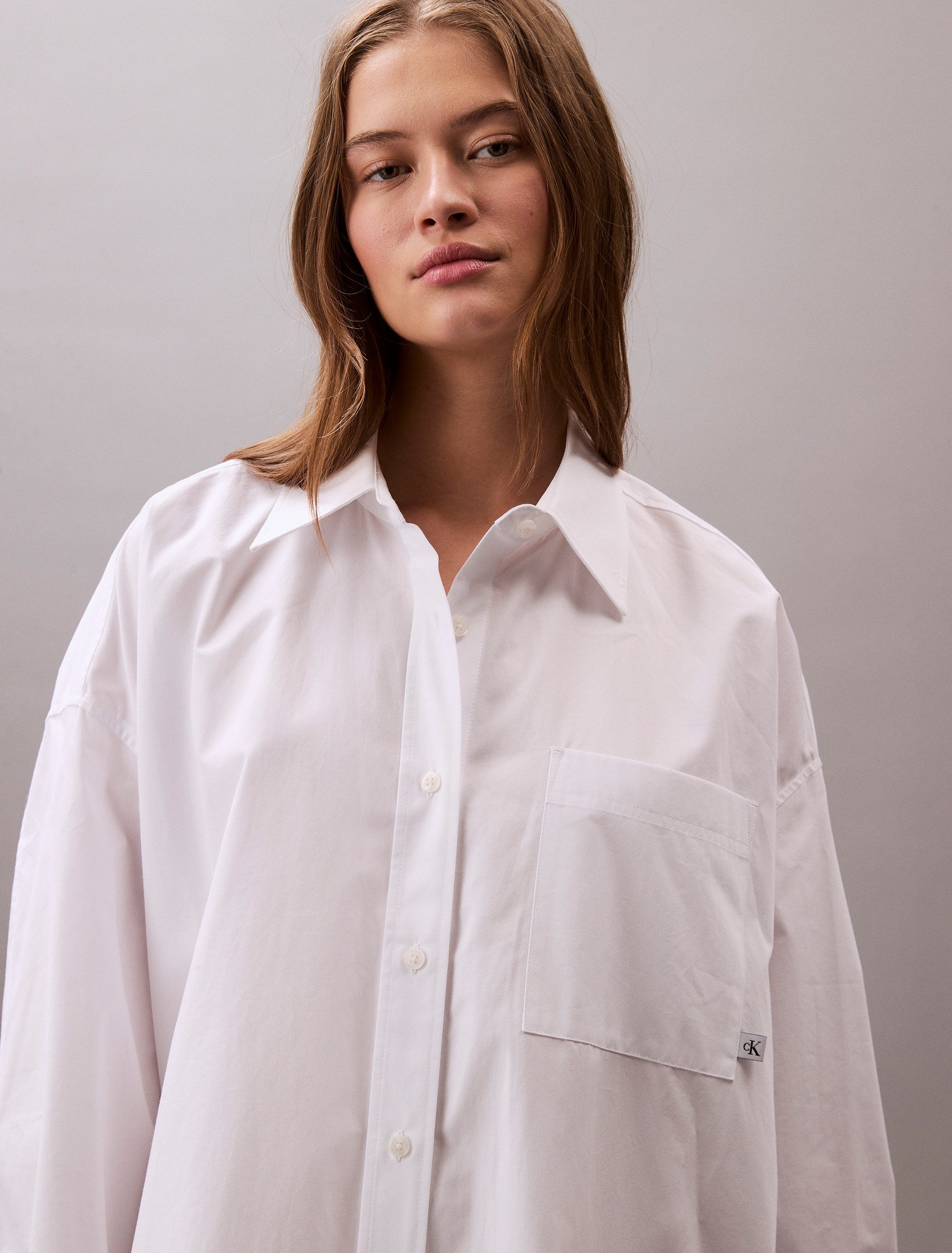 Calvin Klein Jurk met overhemdkraag