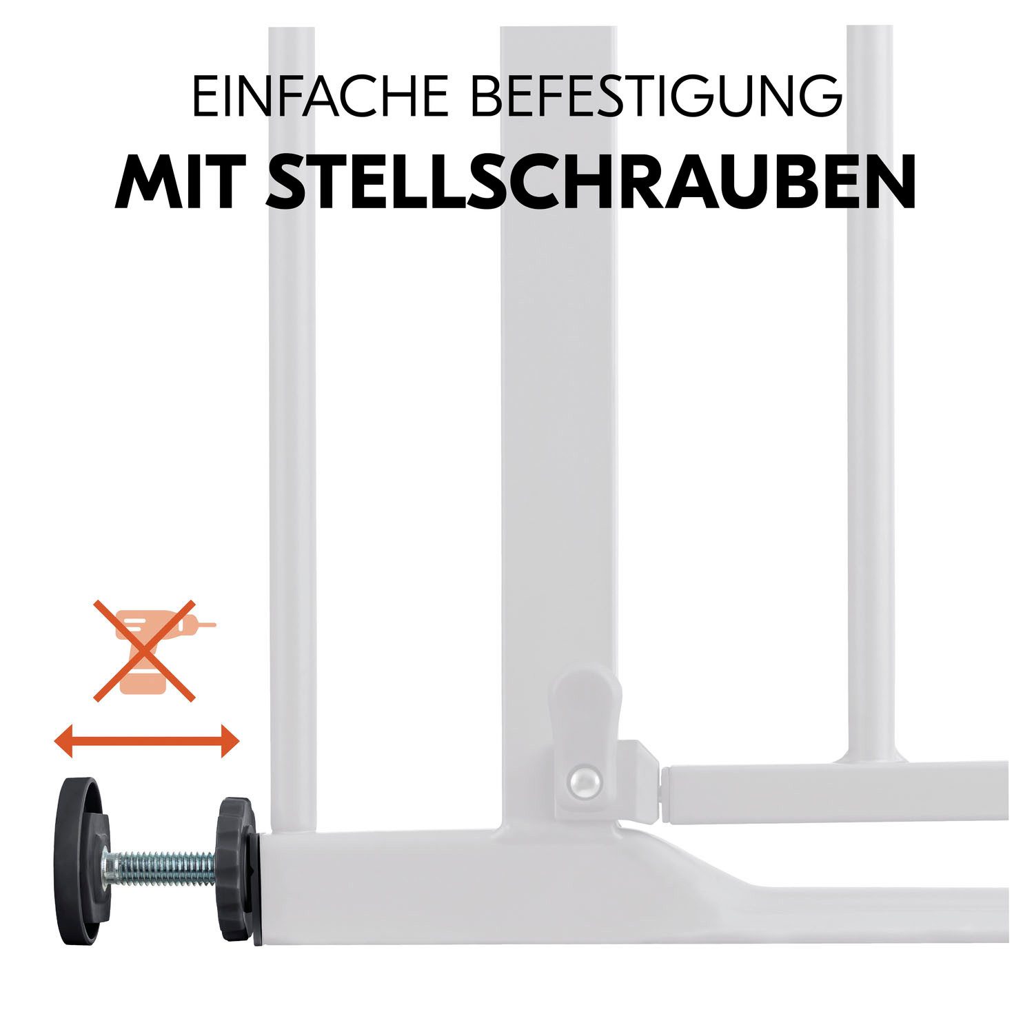 Hauck Traphek Clear Step Autoclose 2, Dark Grey