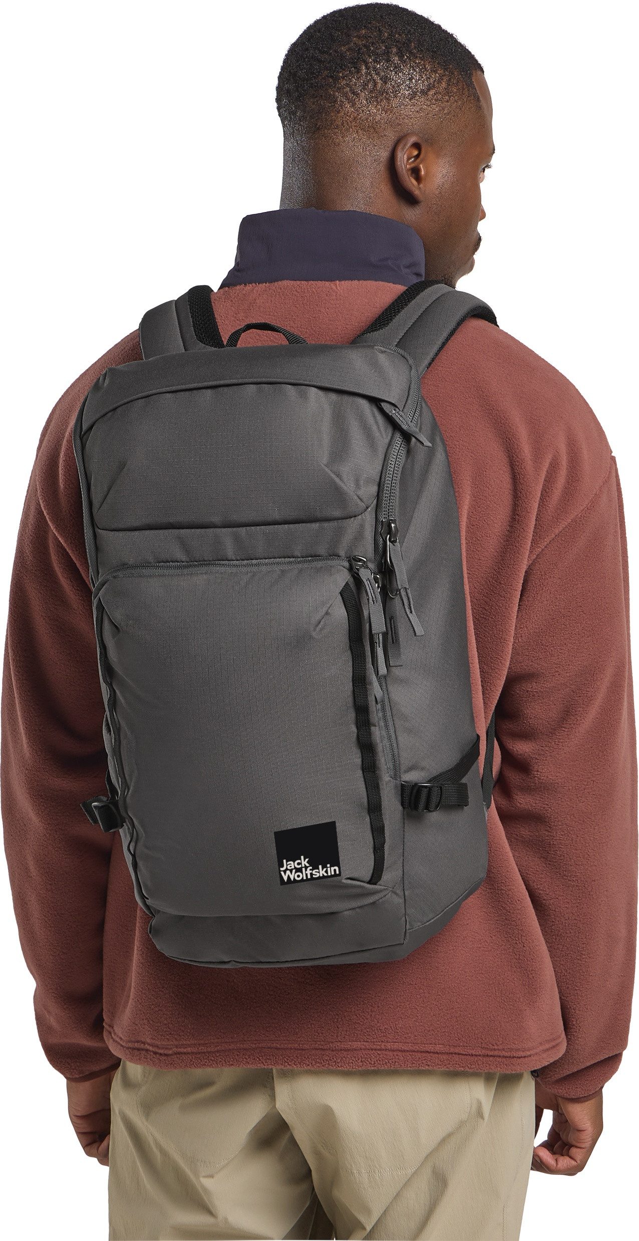 Jack Wolfskin Rugzak LYALL unisex rugzakken maat One Size grijs