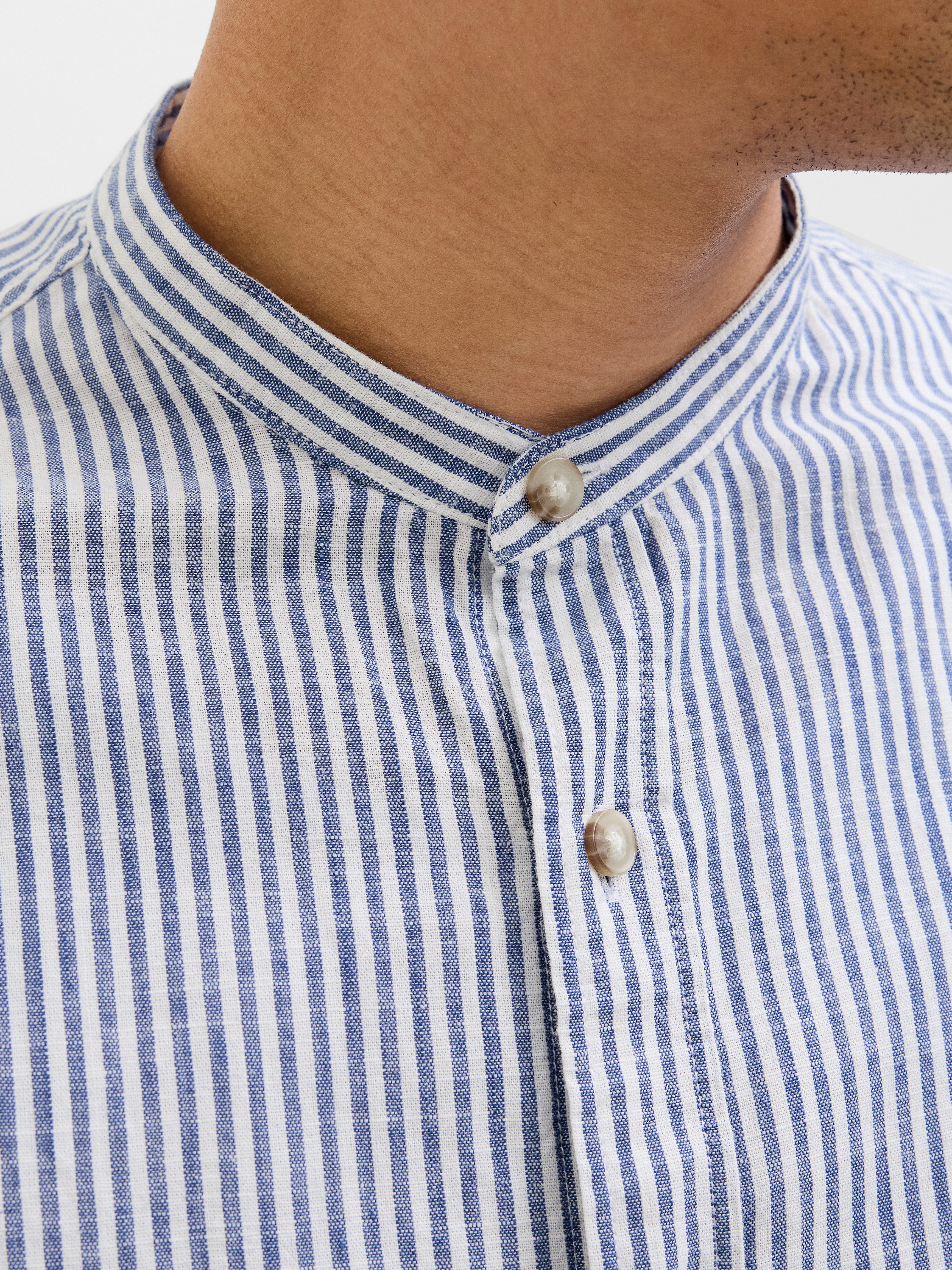 Jack & Jones Overhemd met lange mouwen JJESUMMER BAND SHIRT LS SN